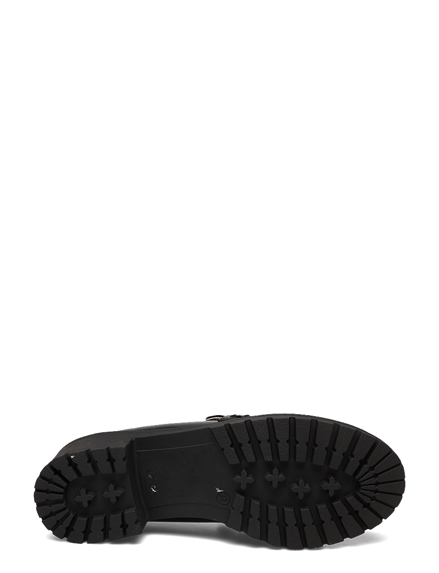 Bianco - BIAPEARL Simple Penny Loafer Patent Aquarius - modetrender - black - 4