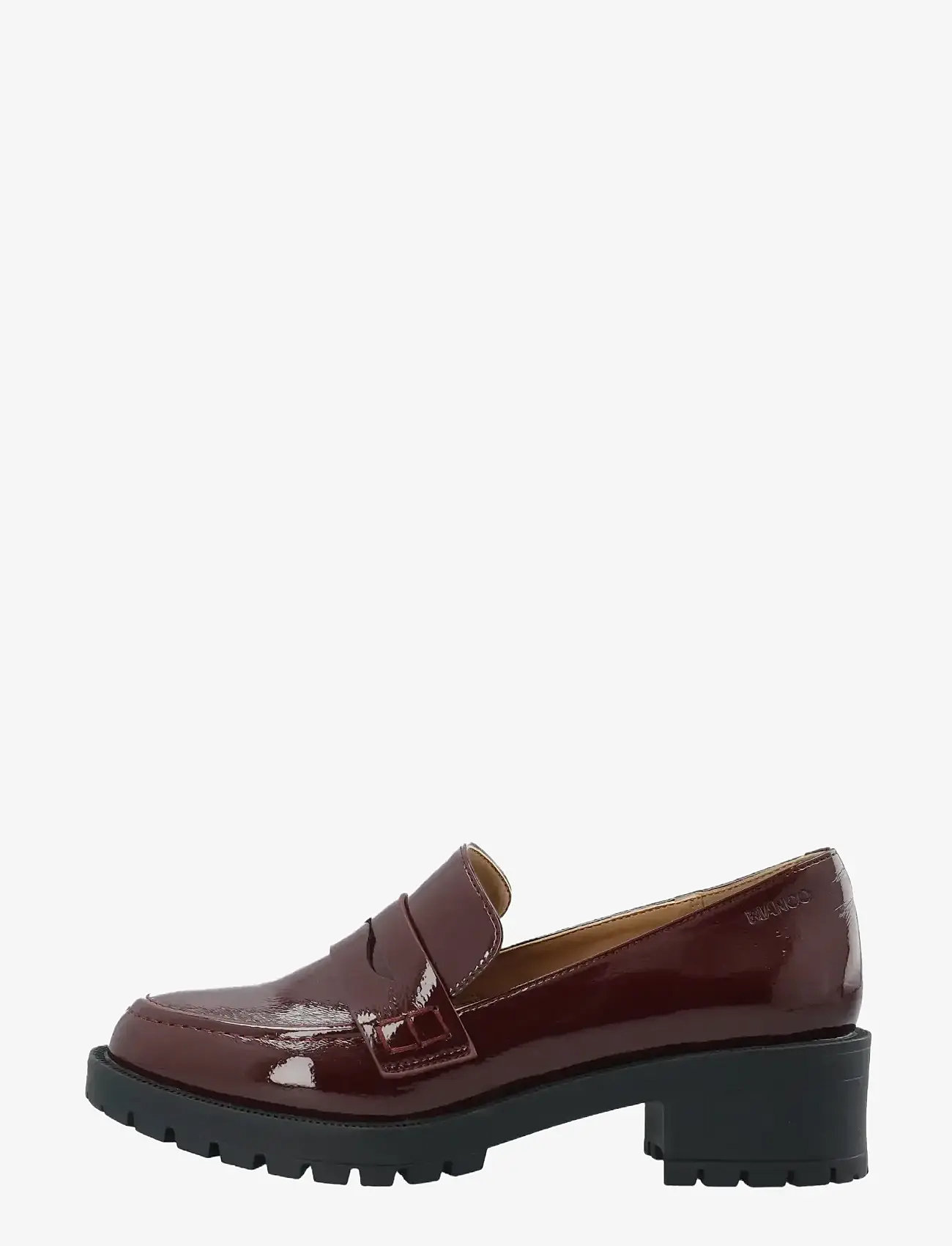 Bianco - BIAPEARL Simple Penny Loafer Patent Aquarius - speciella tillfällen - burgundy - 1