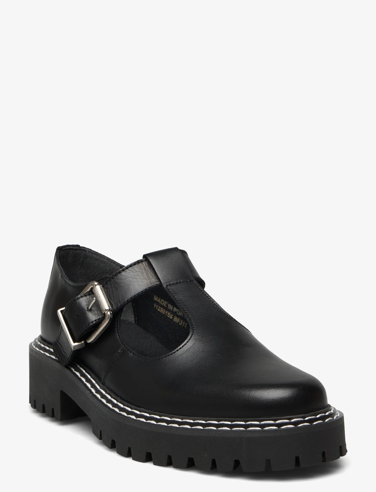 Bianco - BIAGUNNA Mary Jane Shoe - loafers - black - 0