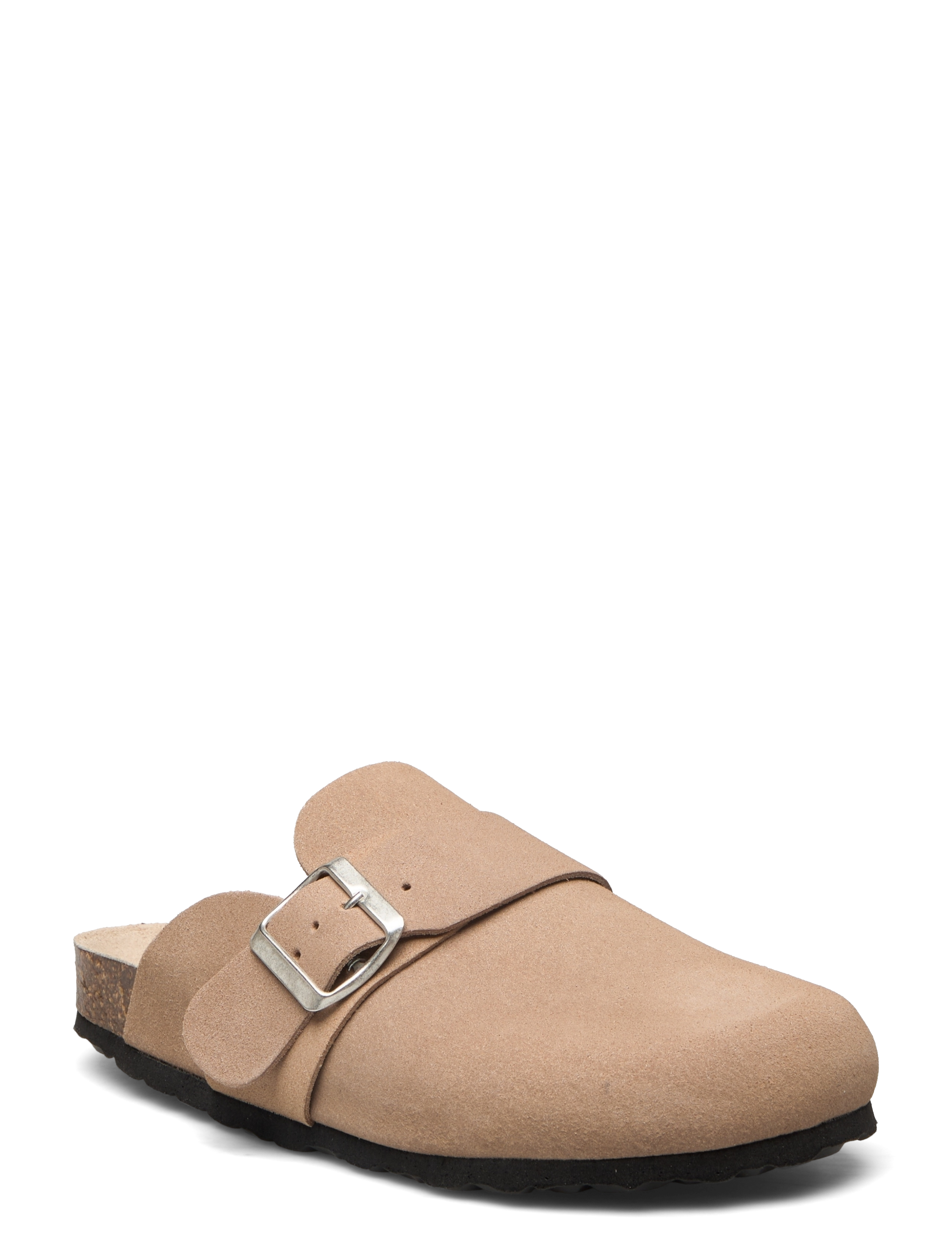 BIAOLIVIA Mule Suede - NOUGAT