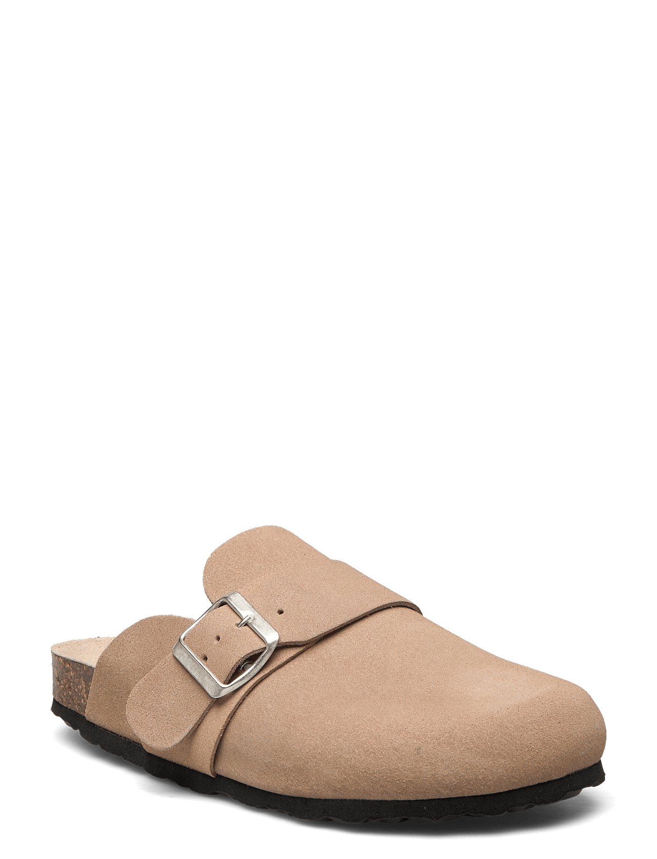 BIAOLIVIA Mule Suede - NOUGAT