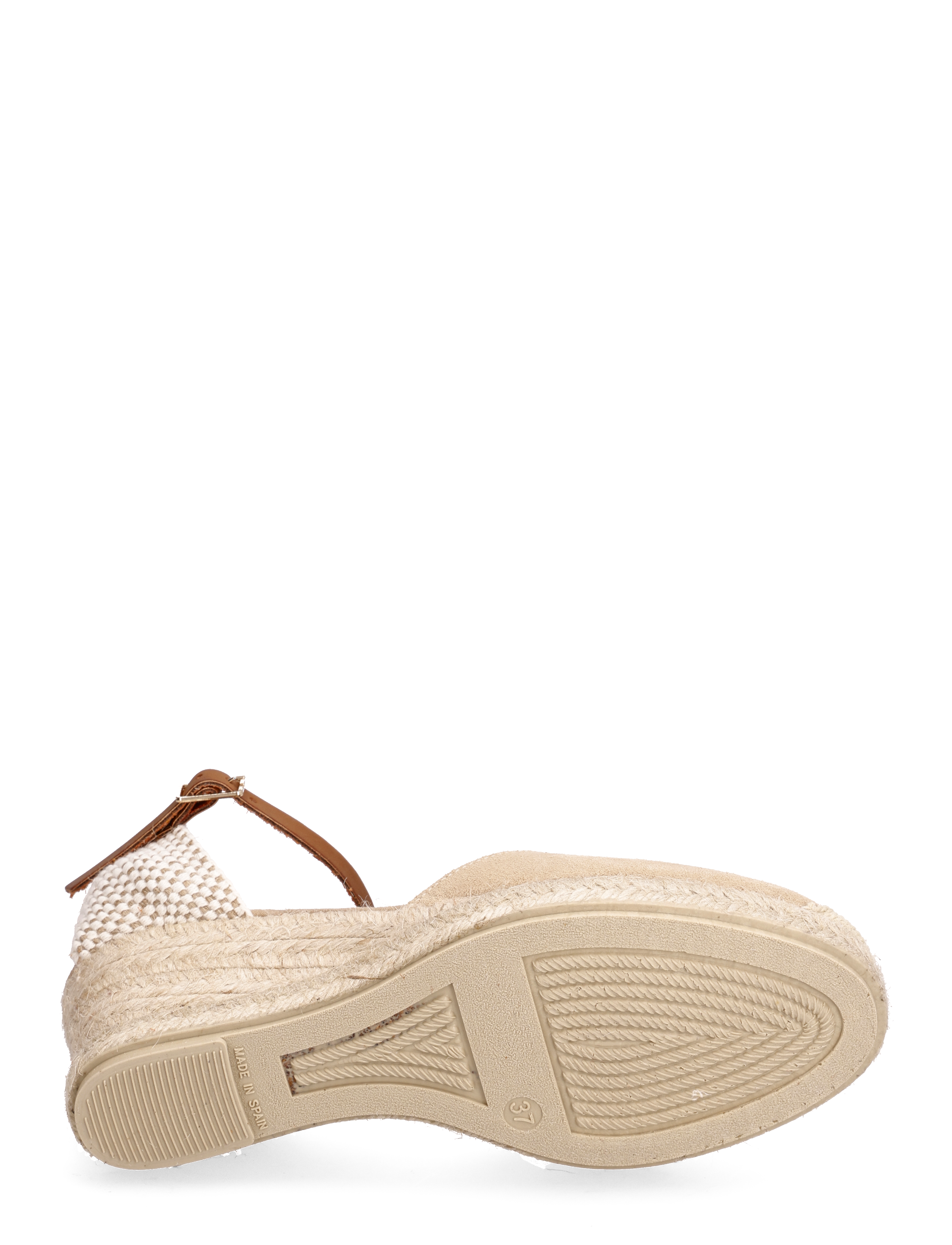 Bianco - BIAANNA Mix Espadrille Heel Suede - sand - 4