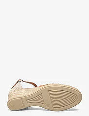 Bianco - BIAANNA Mix Espadrille Heel Rafia - højhælede espadrillos - natural - 4