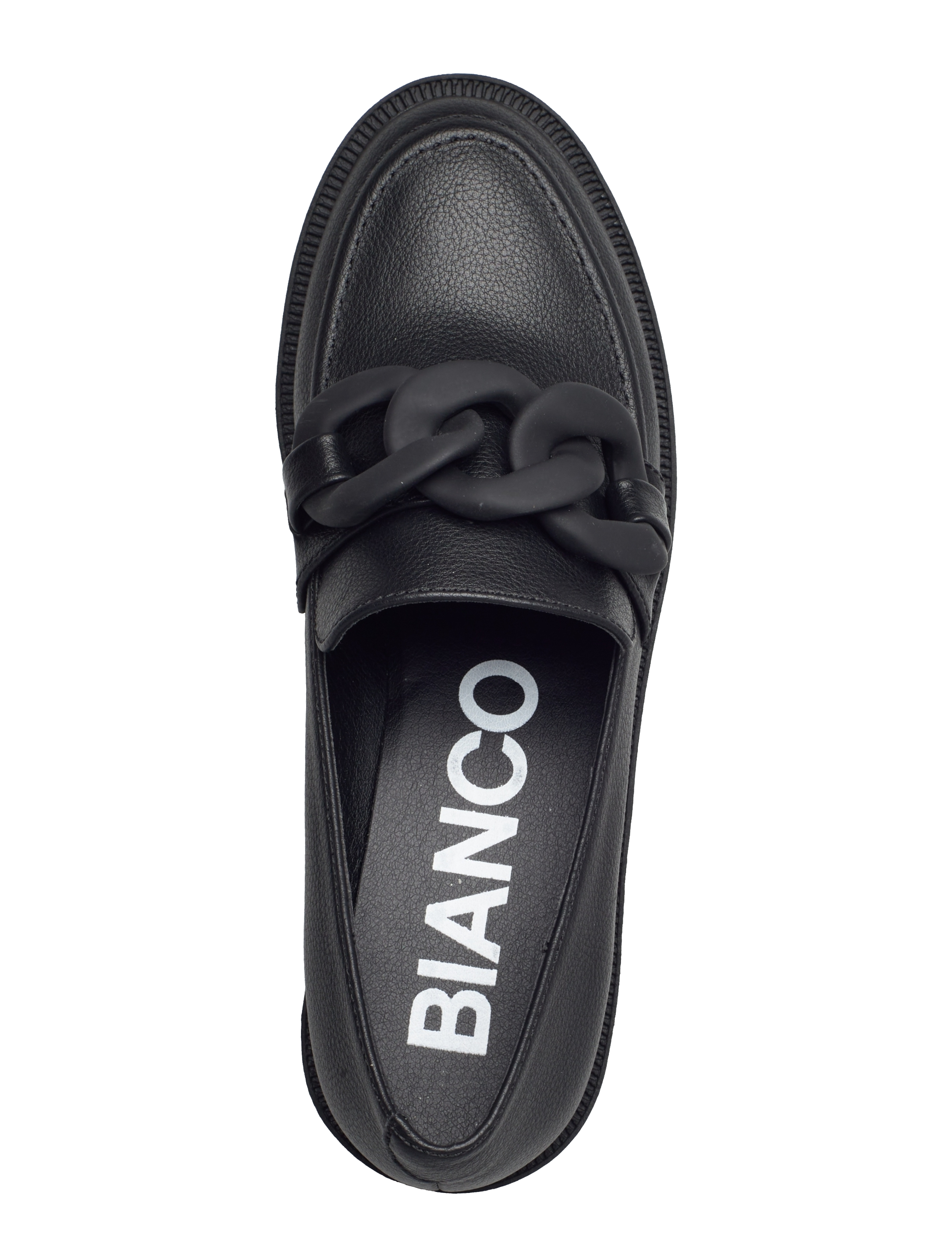Bianco - BIACLAIRE Loafer Chain Carnation - black - 3