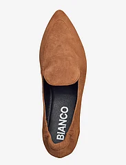 Bianco - BIATRACEY Loafer Suede - birthday gifts - cognac - 3