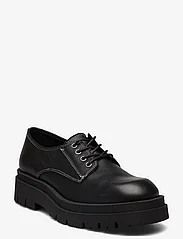 Bianco - BIAKWAMIE Laced up Shoe Crust - zempapēžu apavi - black - 0
