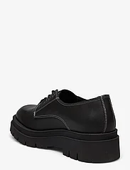 Bianco - BIAKWAMIE Laced up Shoe Crust - zempapēžu apavi - black - 2
