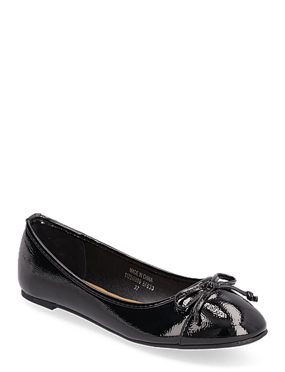 Bianco BIACELINE Ballerina Toecap Patent - Ballerinaskor - BLACK / black