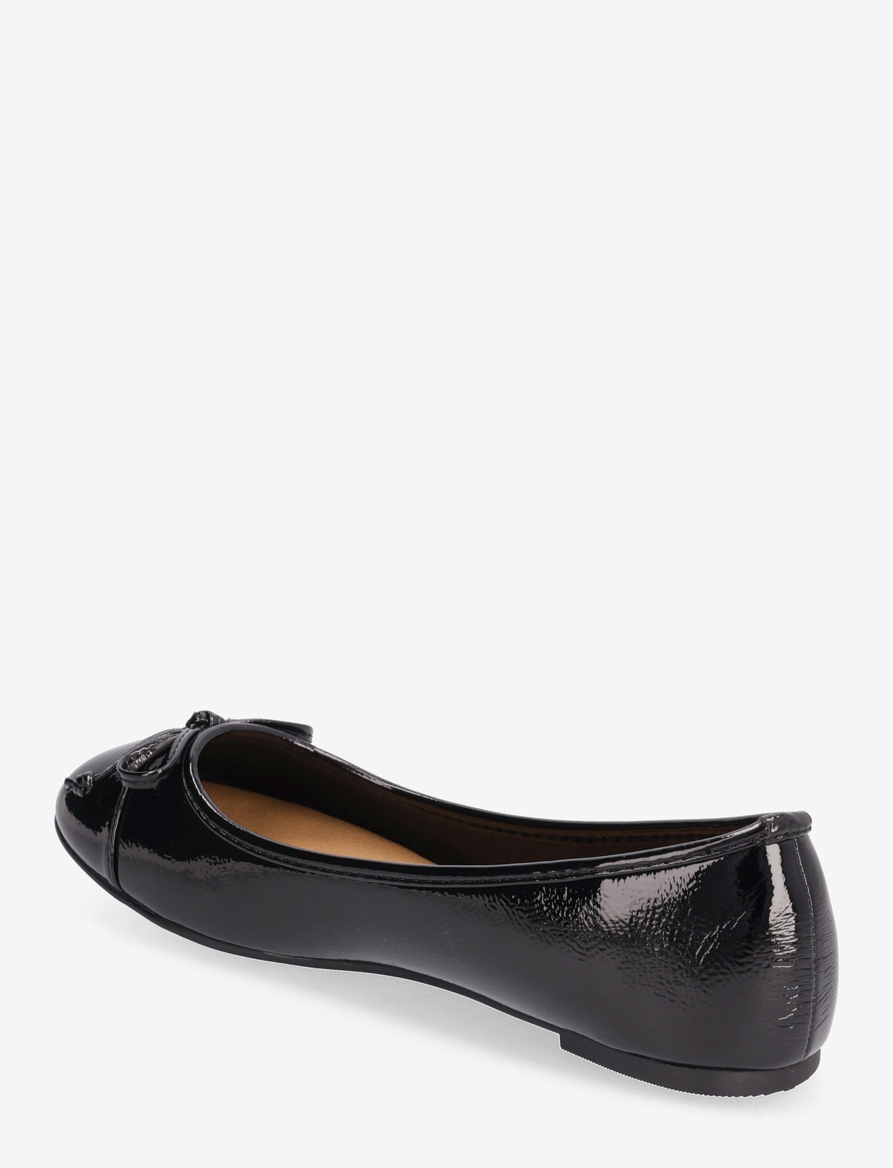 Bianco - BIACELINE Ballerina Toecap Patent - special occasions - black - 3