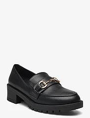 Bianco - BIAPEARL Snaffle Loafer Faux Leather - loafers med klack - black - 0