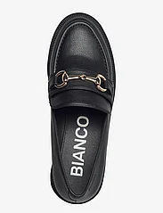 Bianco - BIAPEARL Snaffle Loafer Faux Leather - loafers med hæl - black - 3