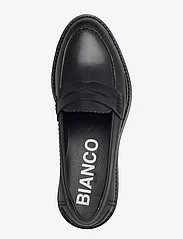 Bianco - BIAALMA Penny Loafer Crust - loafers - black - 3