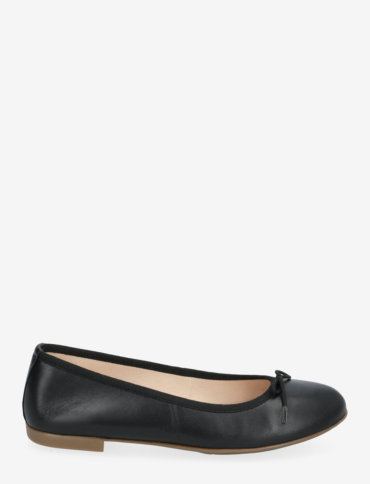 Bianco - BIAMADISON Ballerina Smooth Leather - særlige begivenheder - black - 1
