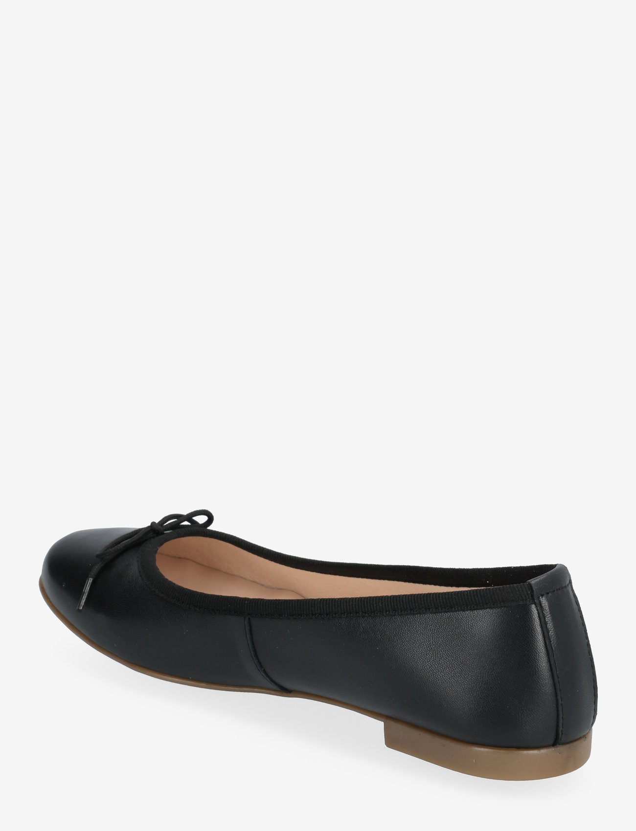Bianco - BIAMADISON Ballerina Smooth Leather - særlige begivenheder - black - 2