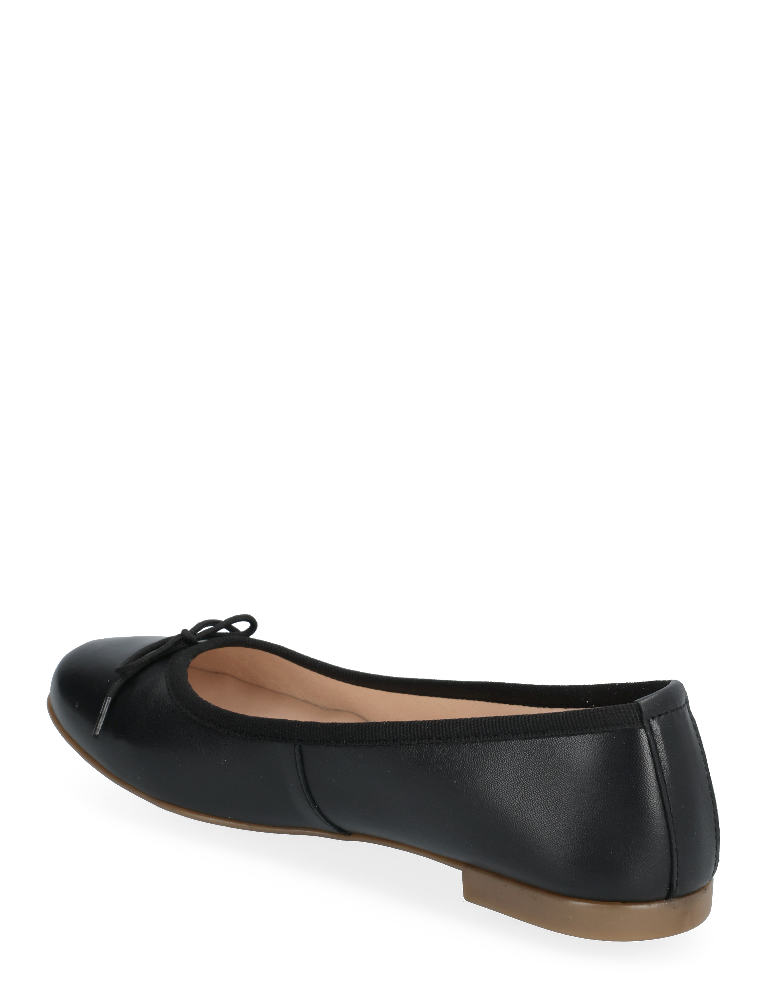 Bianco - BIAMADISON Ballerina Smooth Leather - special occasions - black - 2