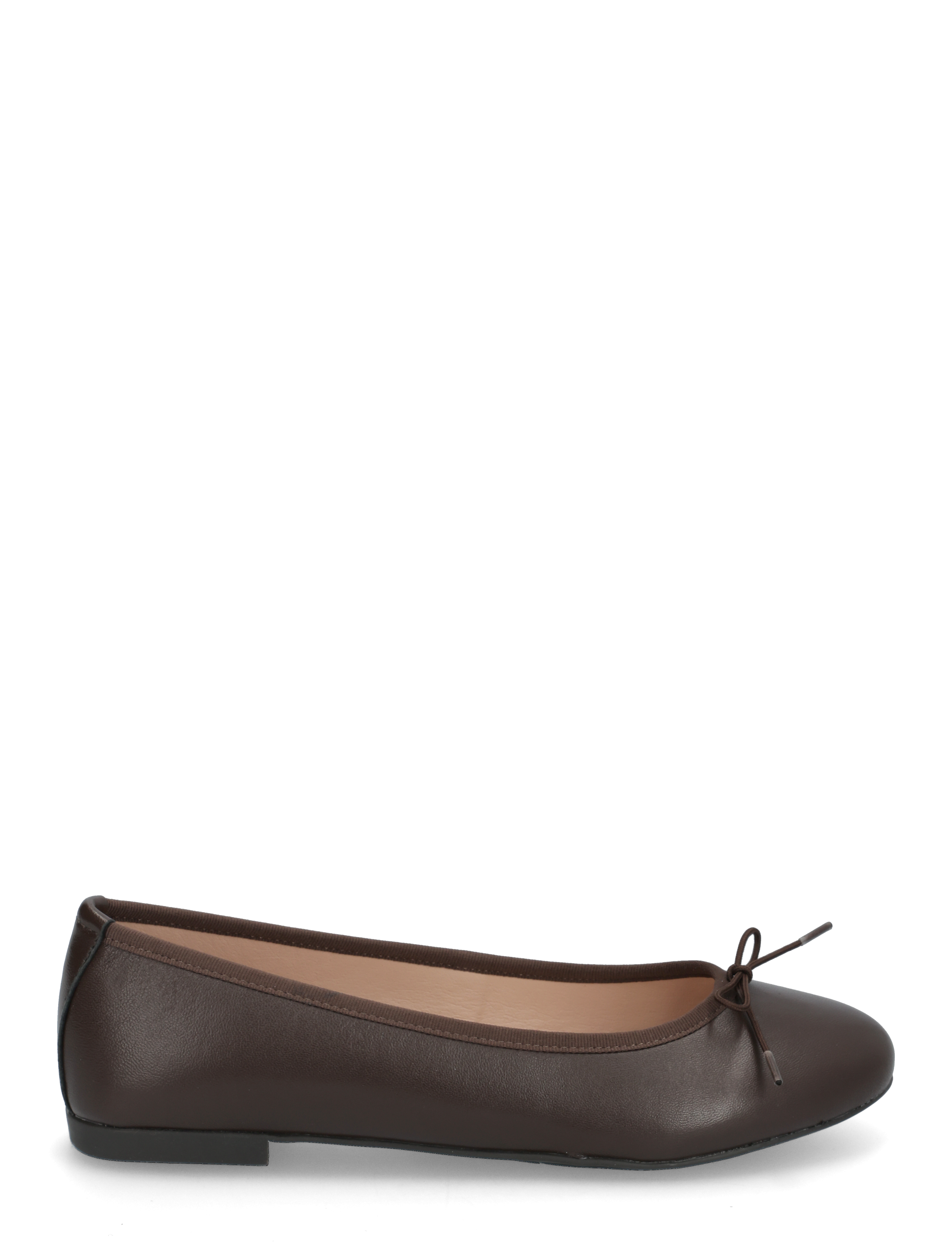 Bianco - BIAMADISON Ballerina Smooth Leather - special occasions - brown - 1