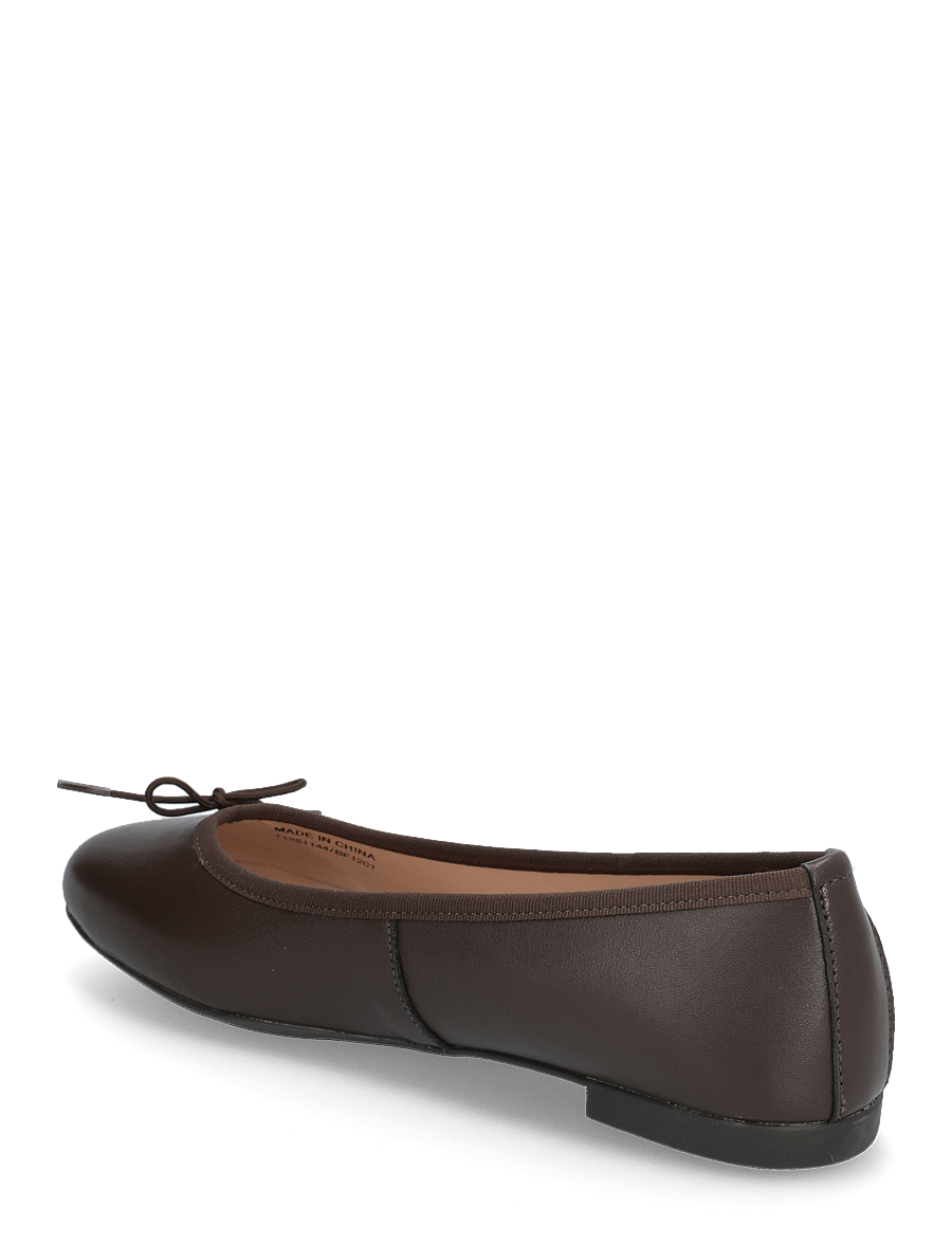 Bianco - BIAMADISON Ballerina Smooth Leather - special occasions - brown - 2
