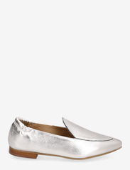 Bianco - BIATRACEY Leather Loafer Metallic - instappers - silver - 1