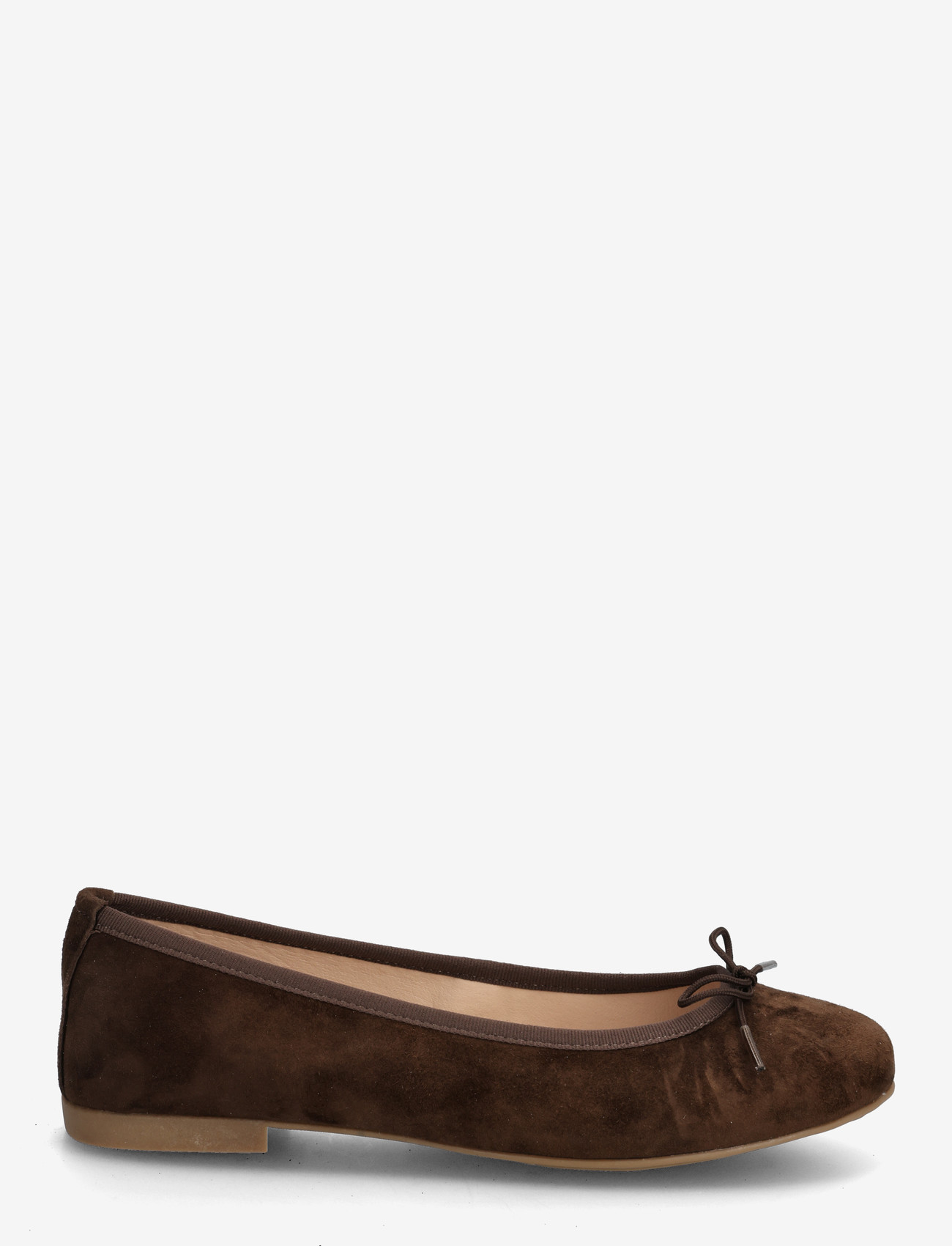 Bianco - BIAMADISON Ballerina Suede - ballerinaer - brown - 1