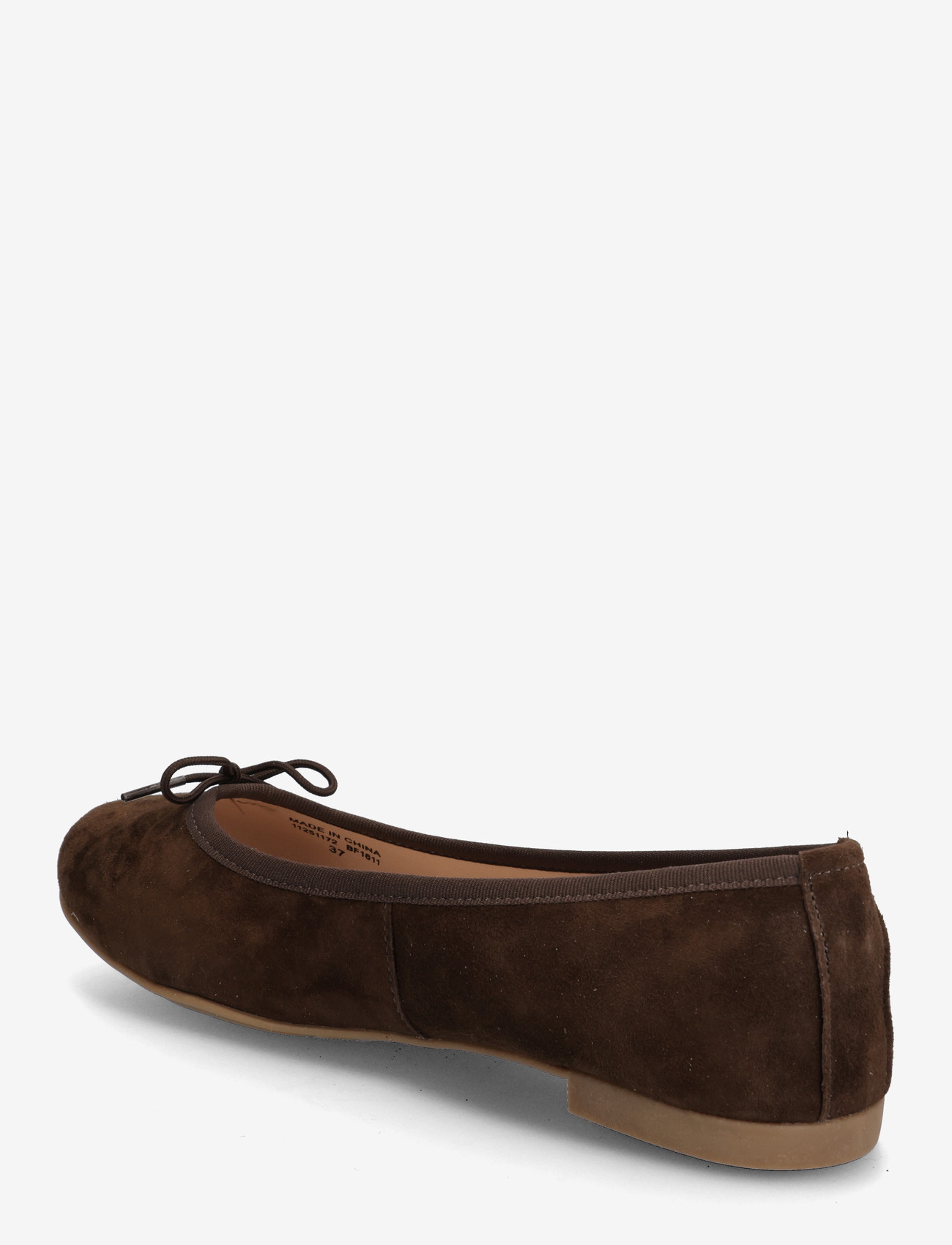 Bianco - BIAMADISON Ballerina Suede - ballerinaer - brown - 2