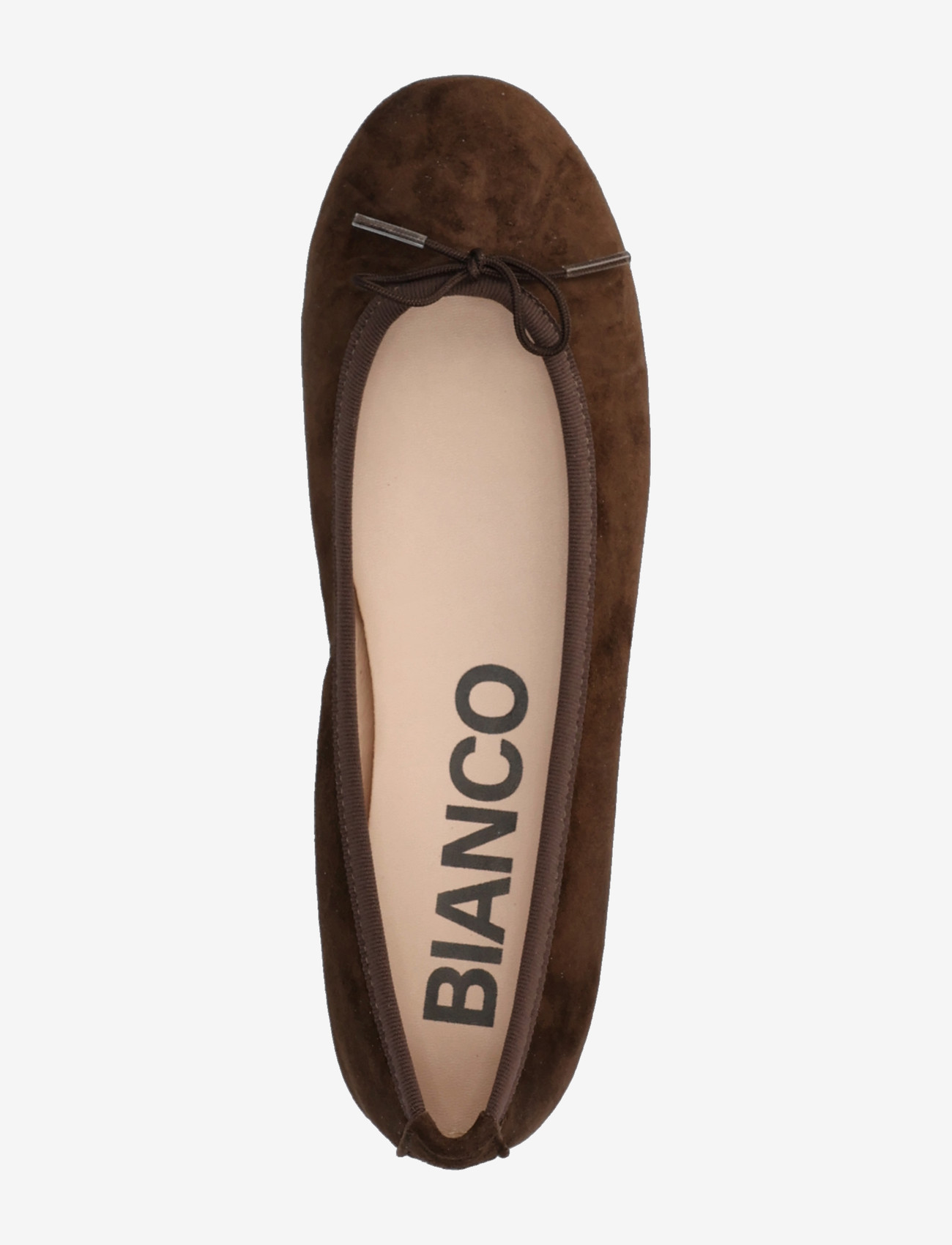 Bianco - BIAMADISON Ballerina Suede - ballerinaer - brown - 3