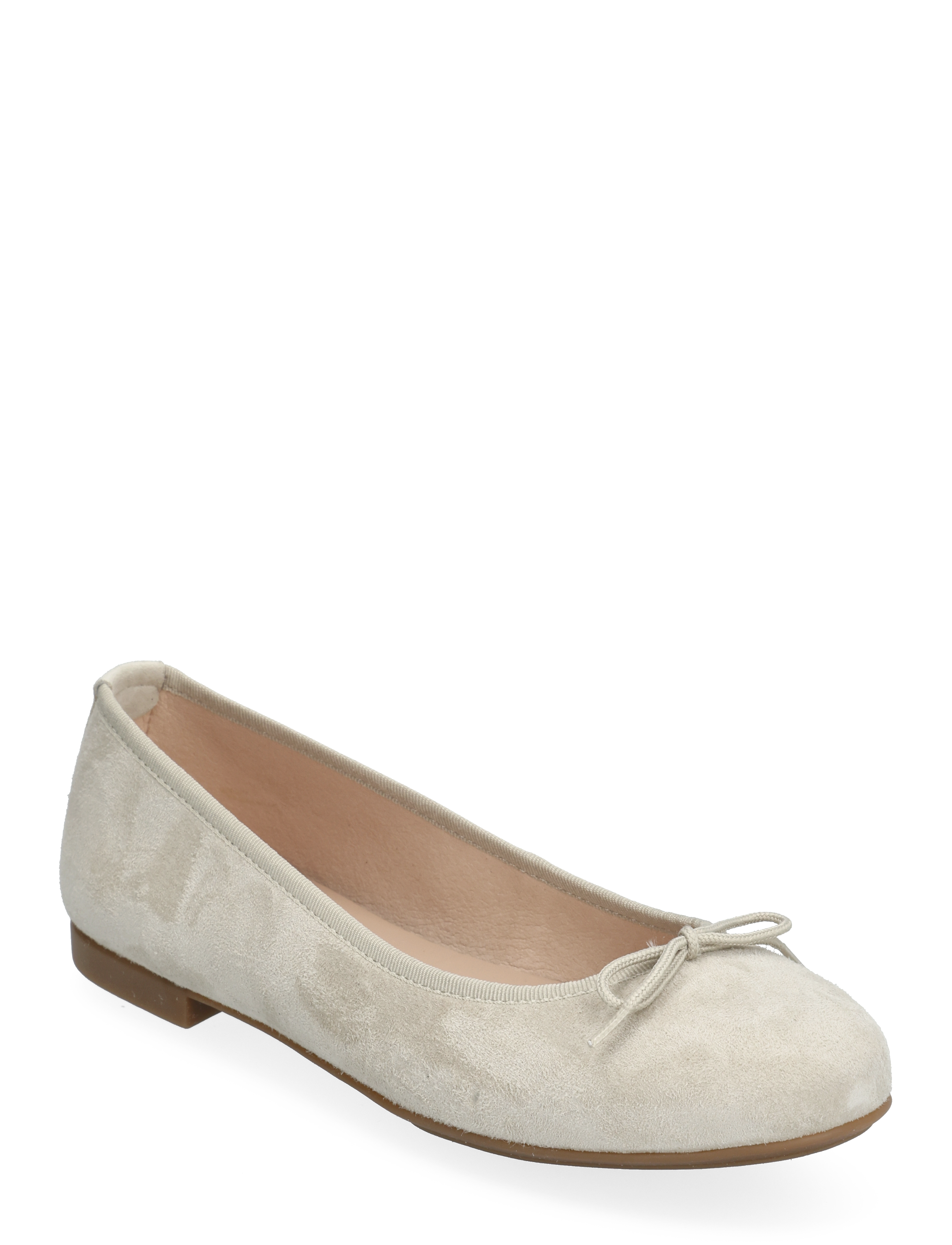 Bianco Biamadison Ballerina Suede, 37, White, Sko > Ballerinaer, Dame