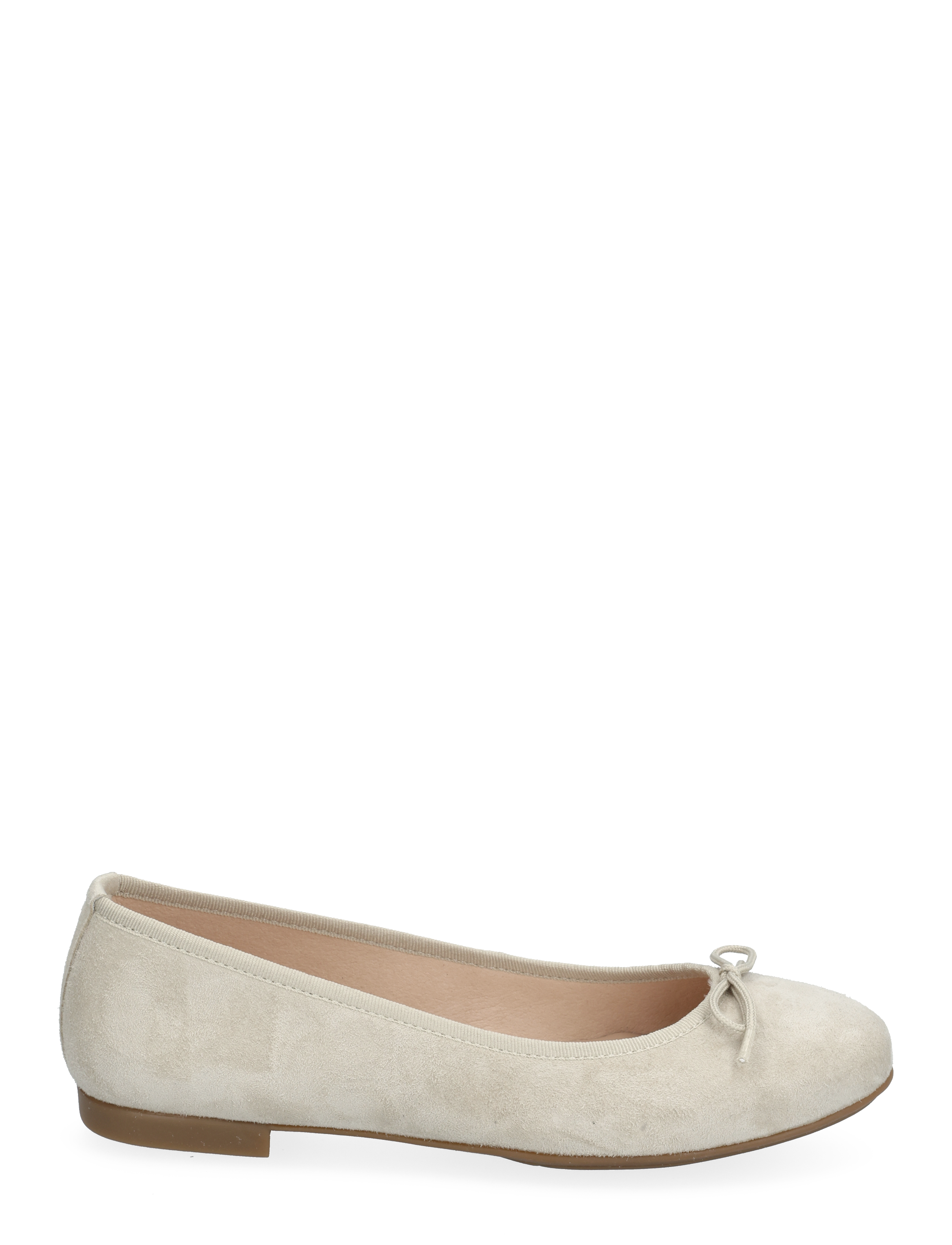 Bianco - BIAMADISON Ballerina Suede - confirmation - off white - 1