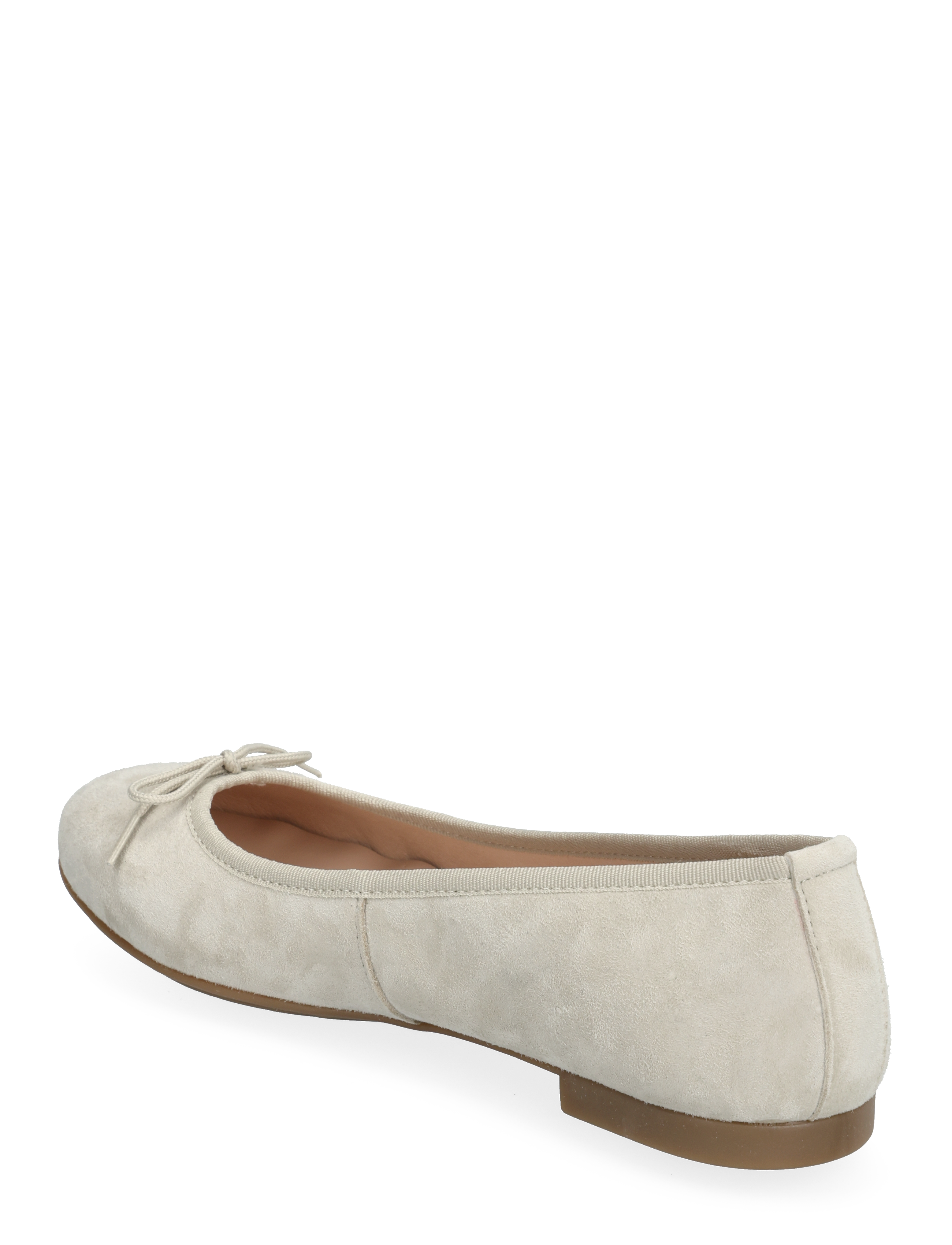 Bianco - BIAMADISON Ballerina Suede - confirmation - off white - 2