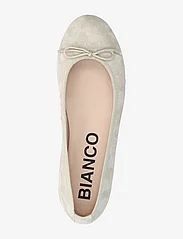 Bianco - BIAMADISON Ballerina Suede - party wear at outlet prices - off white - 3