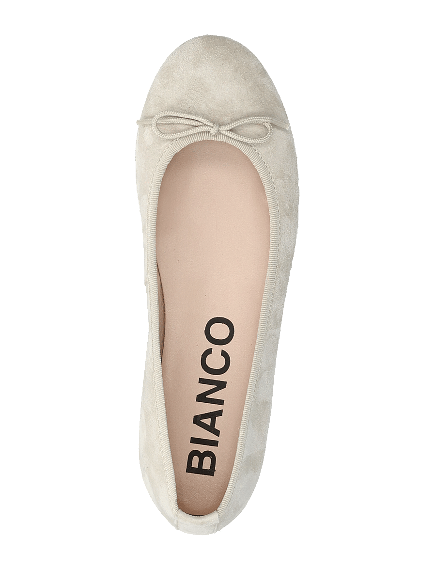 Bianco - BIAMADISON Ballerina Suede - sutvirtinimas - off white - 3