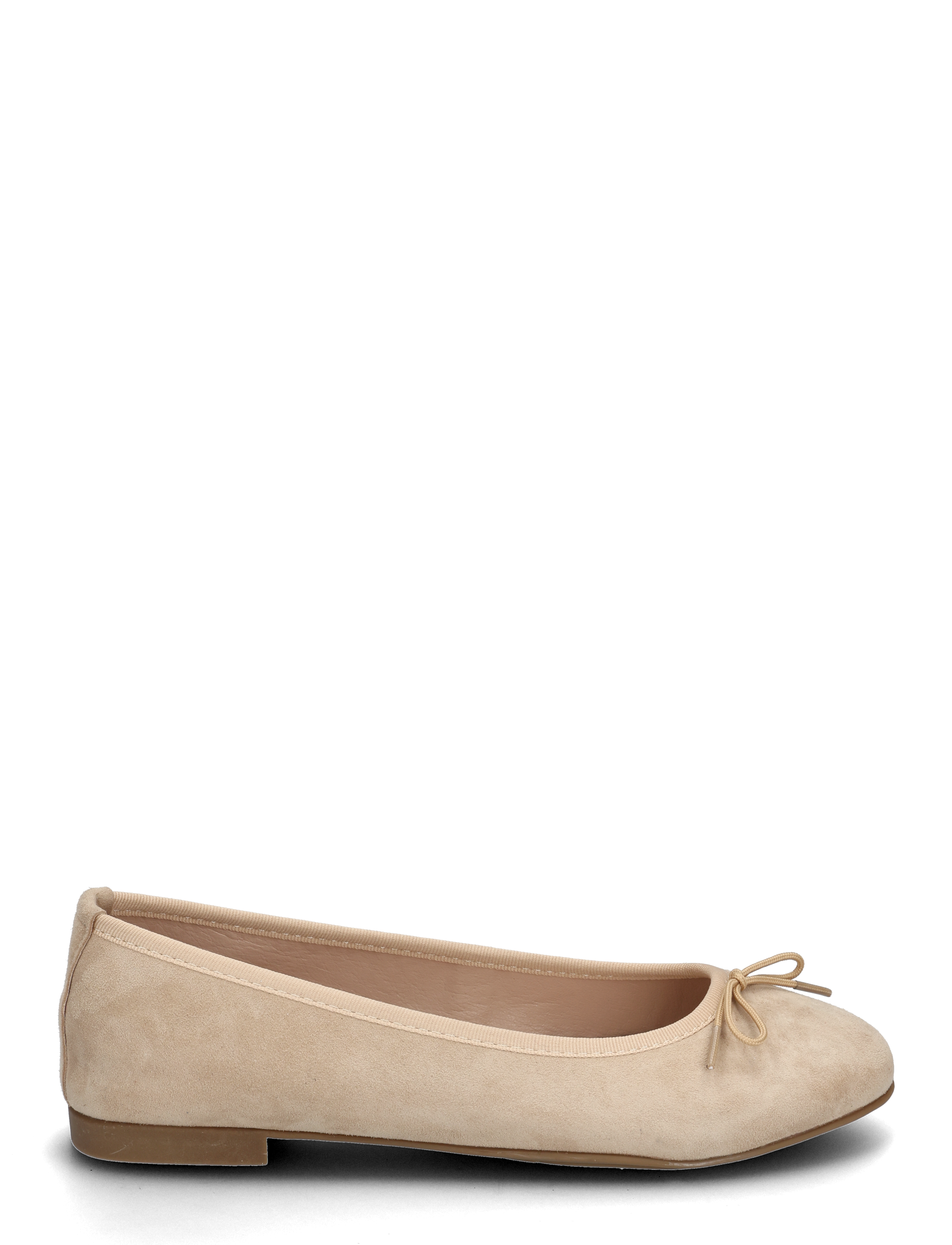 Bianco - BIAMADISON Ballerina Suede - konfirmation - sand - 1