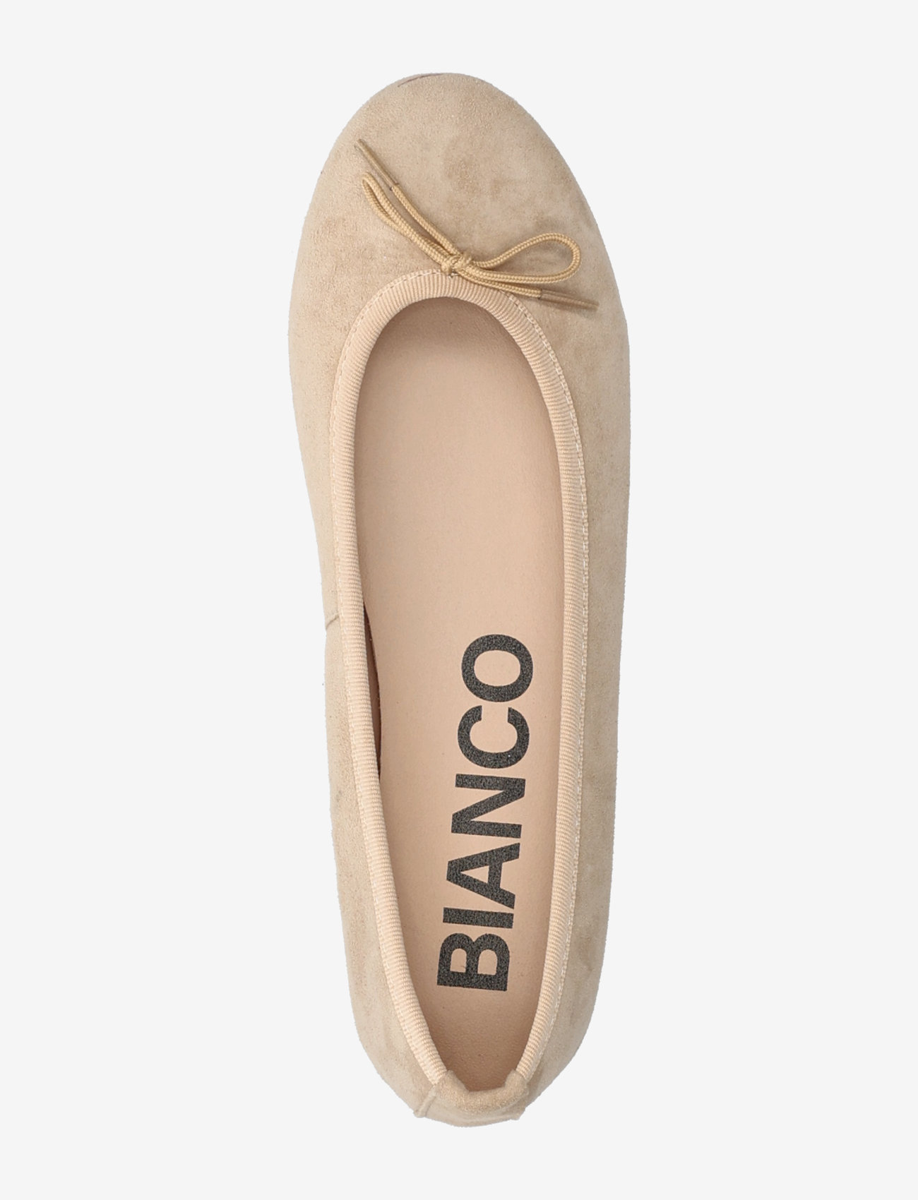 Bianco - BIAMADISON Ballerina Suede - besondere anlässe - sand - 3