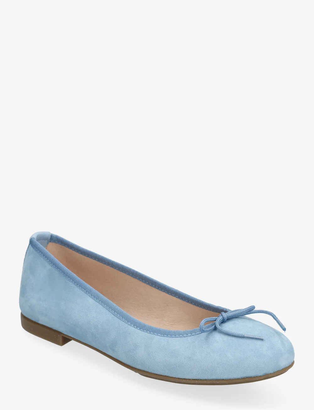 Bianco - BIAMADISON Ballerina Suede - særlige begivenheder - sky blue - 1