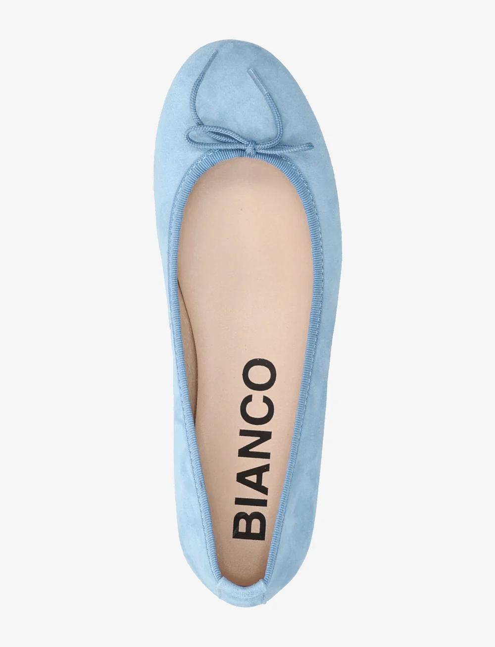 Bianco - BIAMADISON Ballerina Suede - særlige begivenheder - sky blue - 4