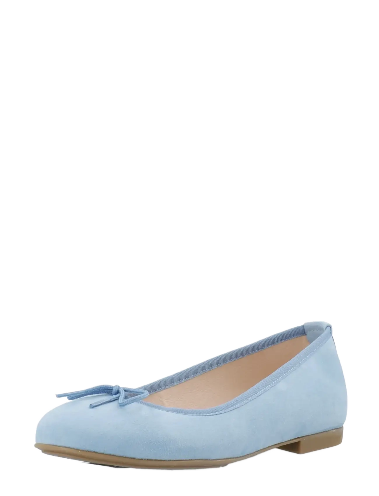 Bianco BIAMADISON Ballerina Suede - Bianco - SKY BLUE / blue