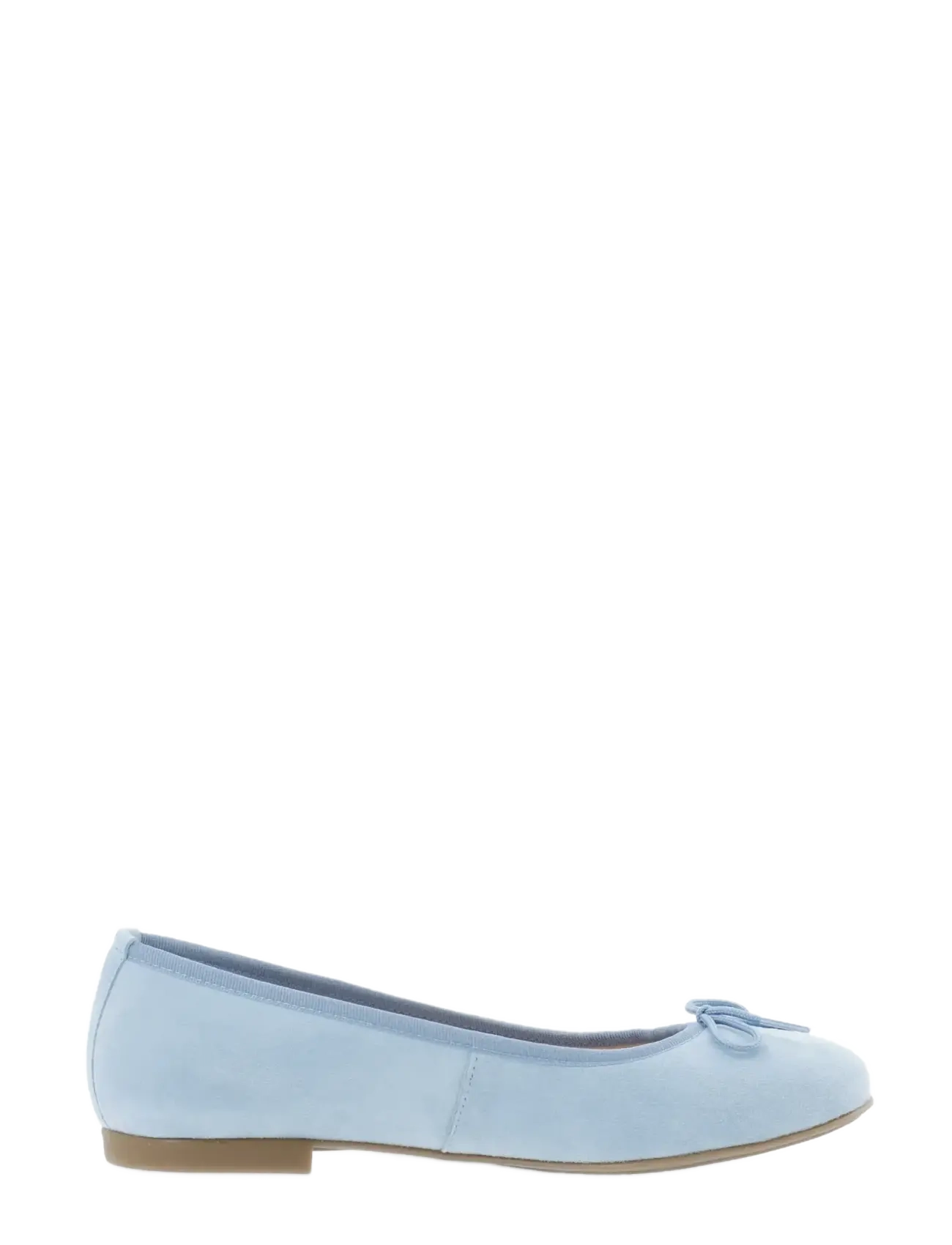 Bianco - BIAMADISON Ballerina Suede - konfirmatsioon - sky blue - 3