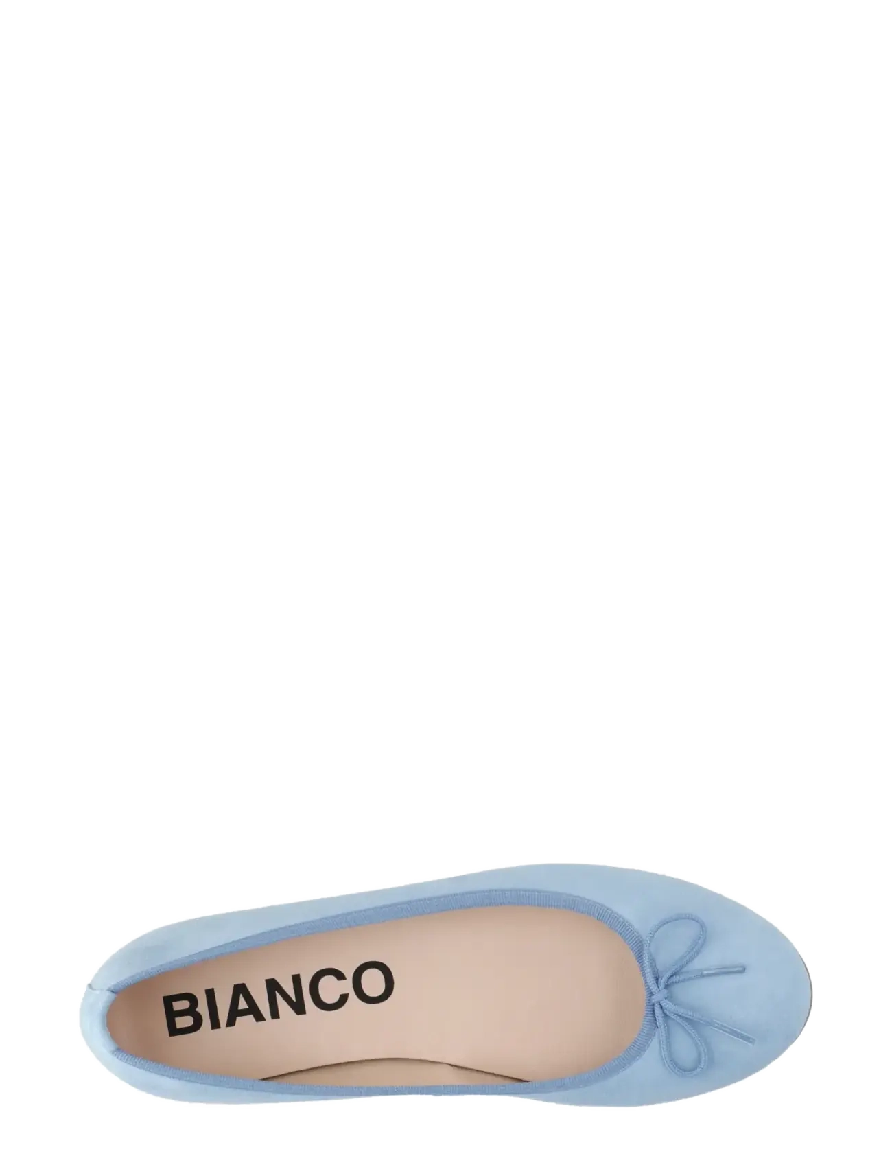 Bianco - BIAMADISON Ballerina Suede - konfirmatsioon - sky blue - 4