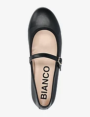 Bianco - BIAMADISON Mary Jane Smooth Leather - festkläder till outletpriser - black - 3
