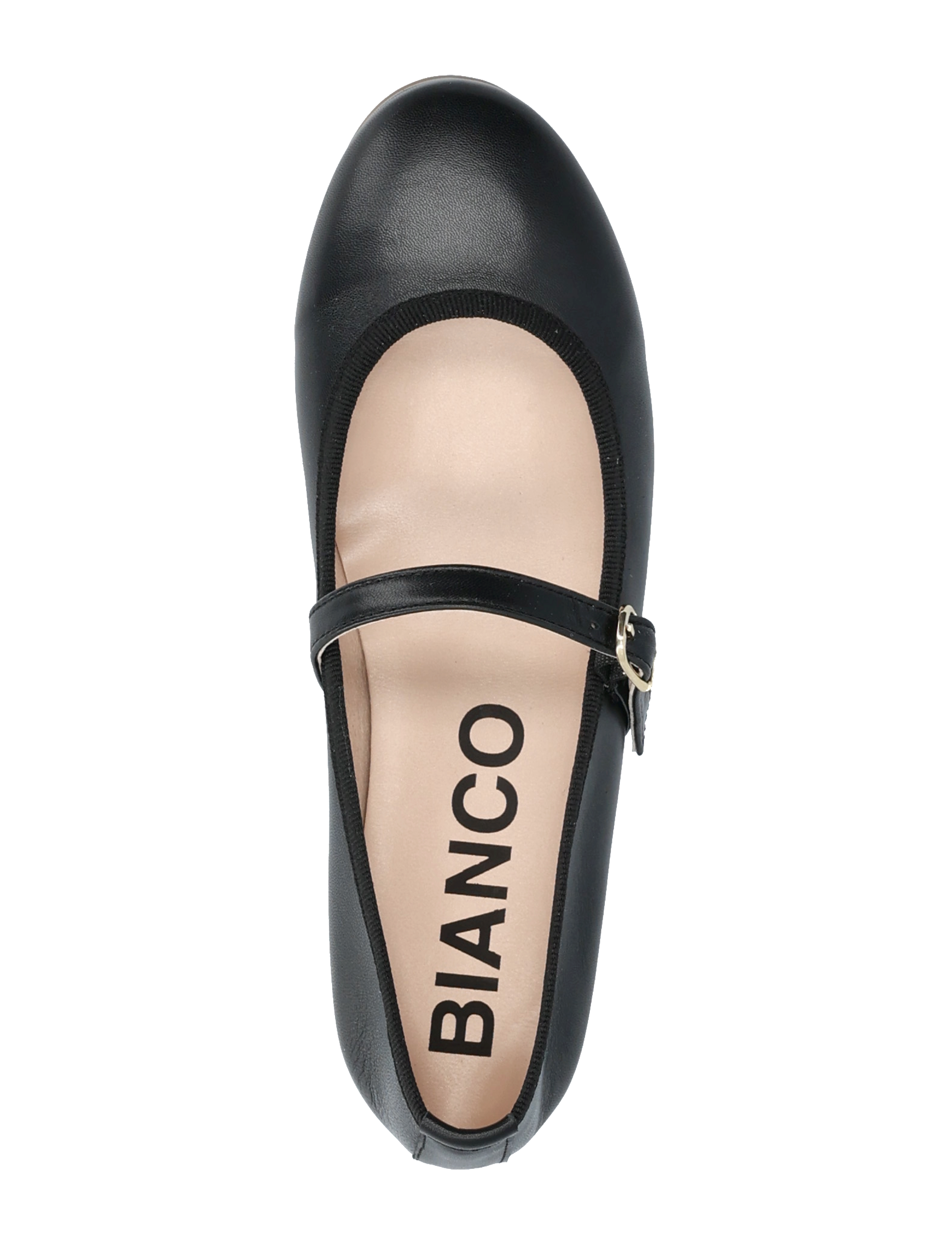 Bianco - BIAMADISON Mary Jane Smooth Leather - black - 4