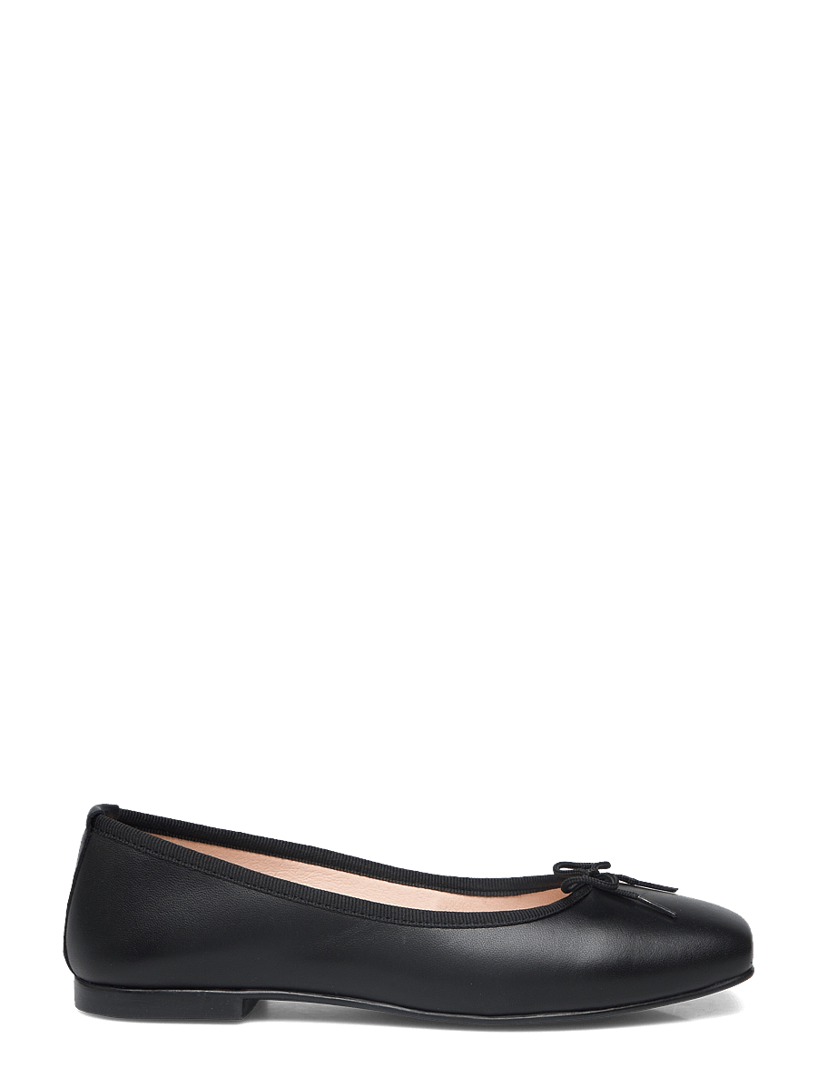 Bianco - BIAEMILY Karré Ballerina Smooth Leather - black - 2