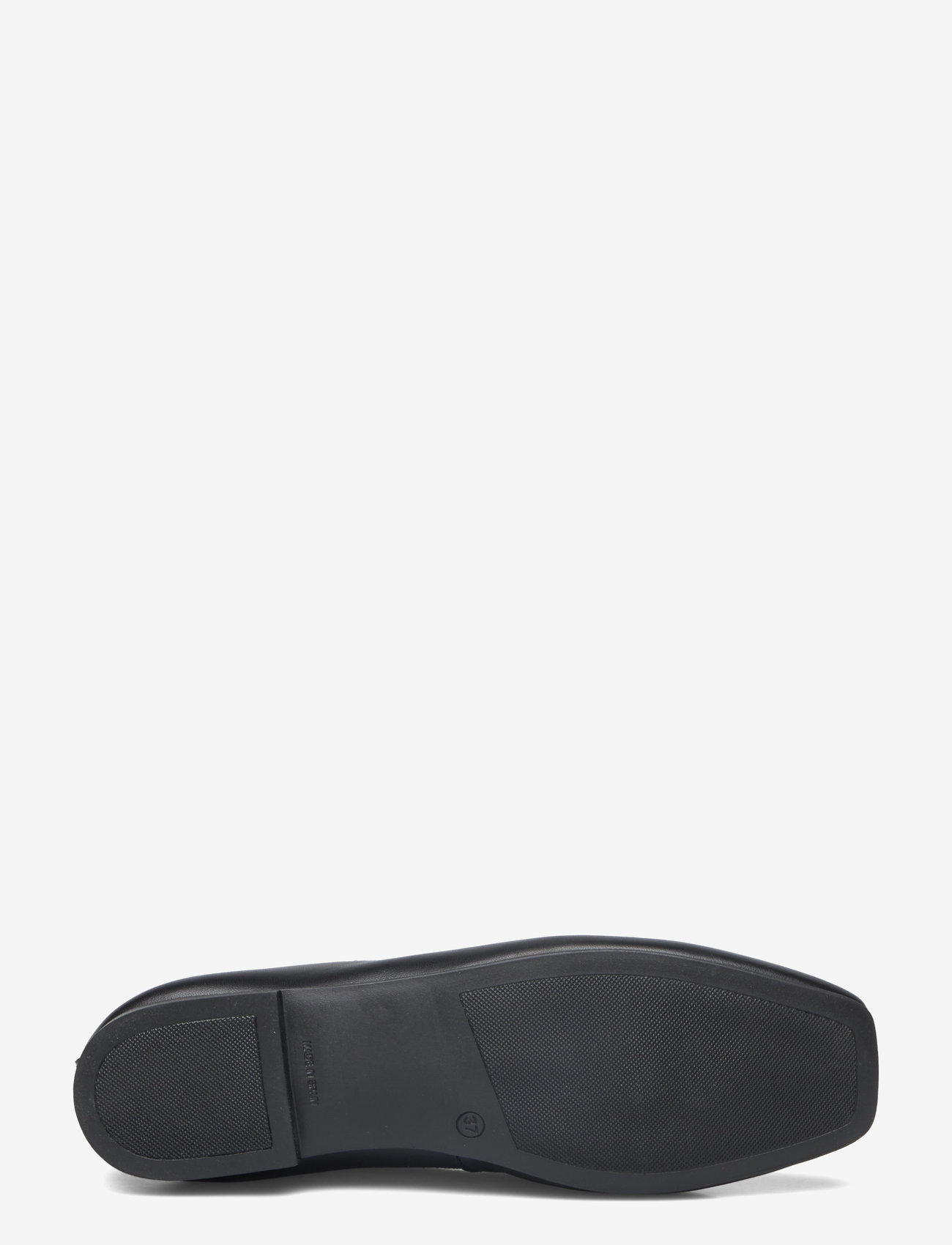 Bianco - BIAEMILY Karré Ballerina Smooth Leather - black - 5
