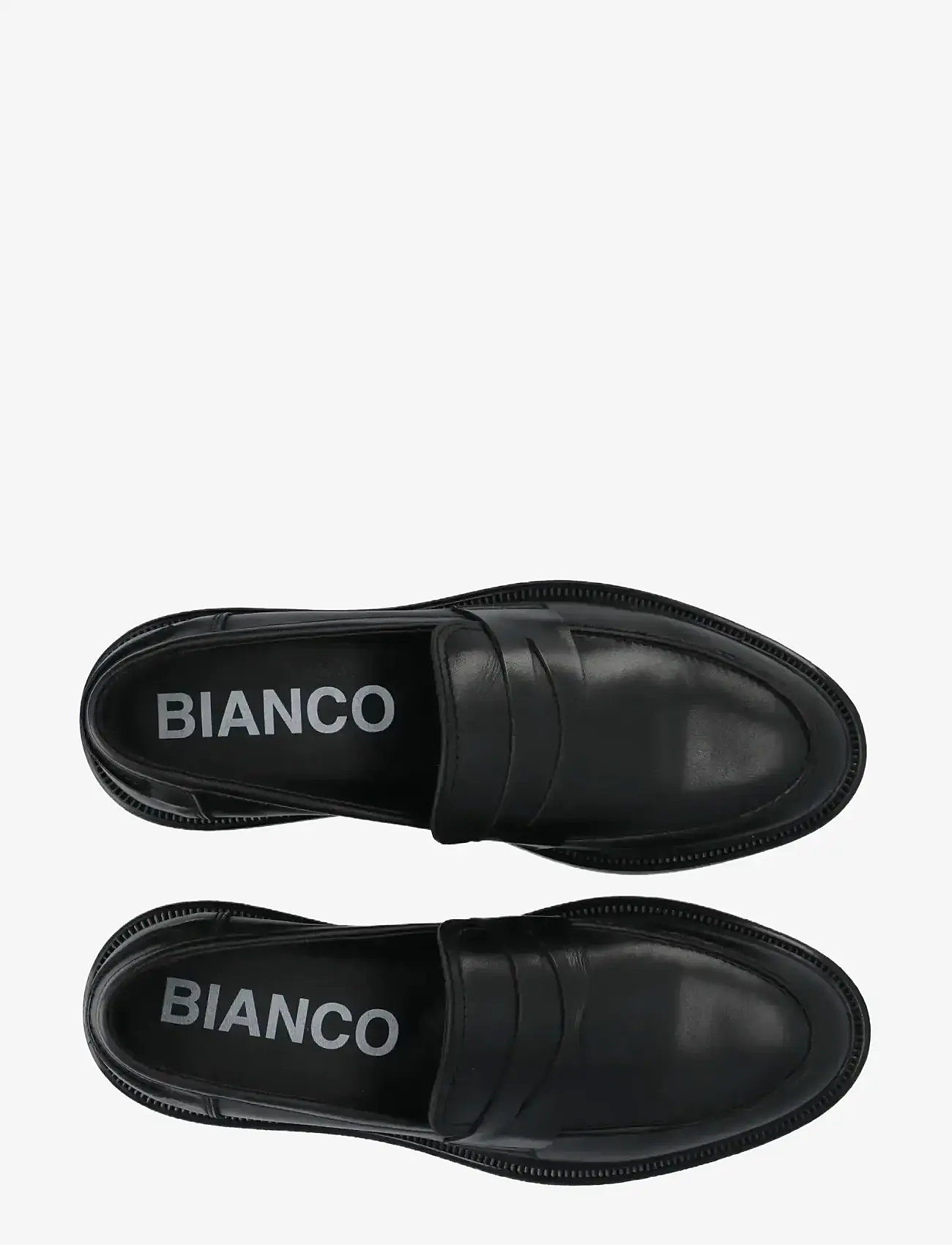 Bianco - BIAADDA Penny Loafer Smooth Leather - black - 4