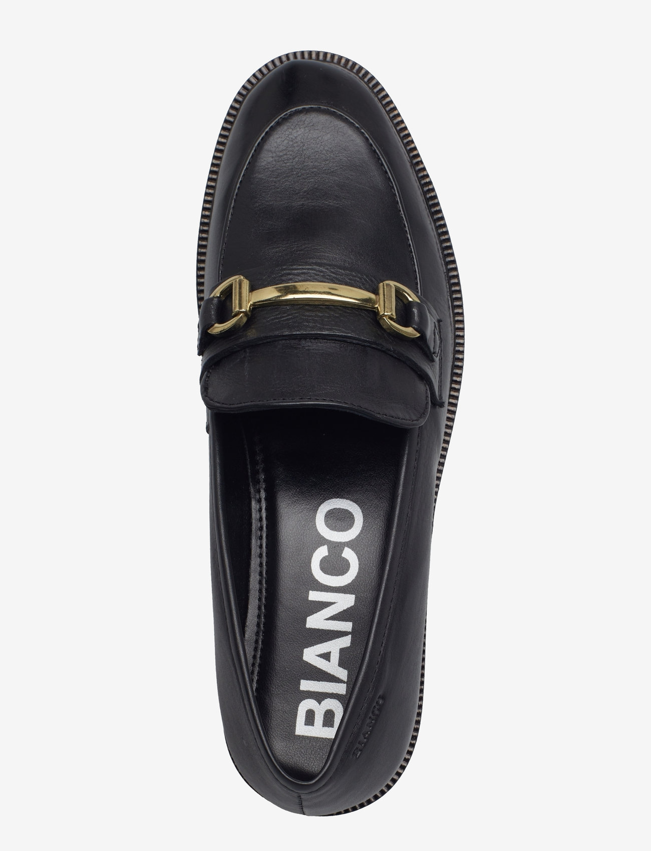 Bianco - BIALENI Snaffle Loafer Smooth Leather - black - 3