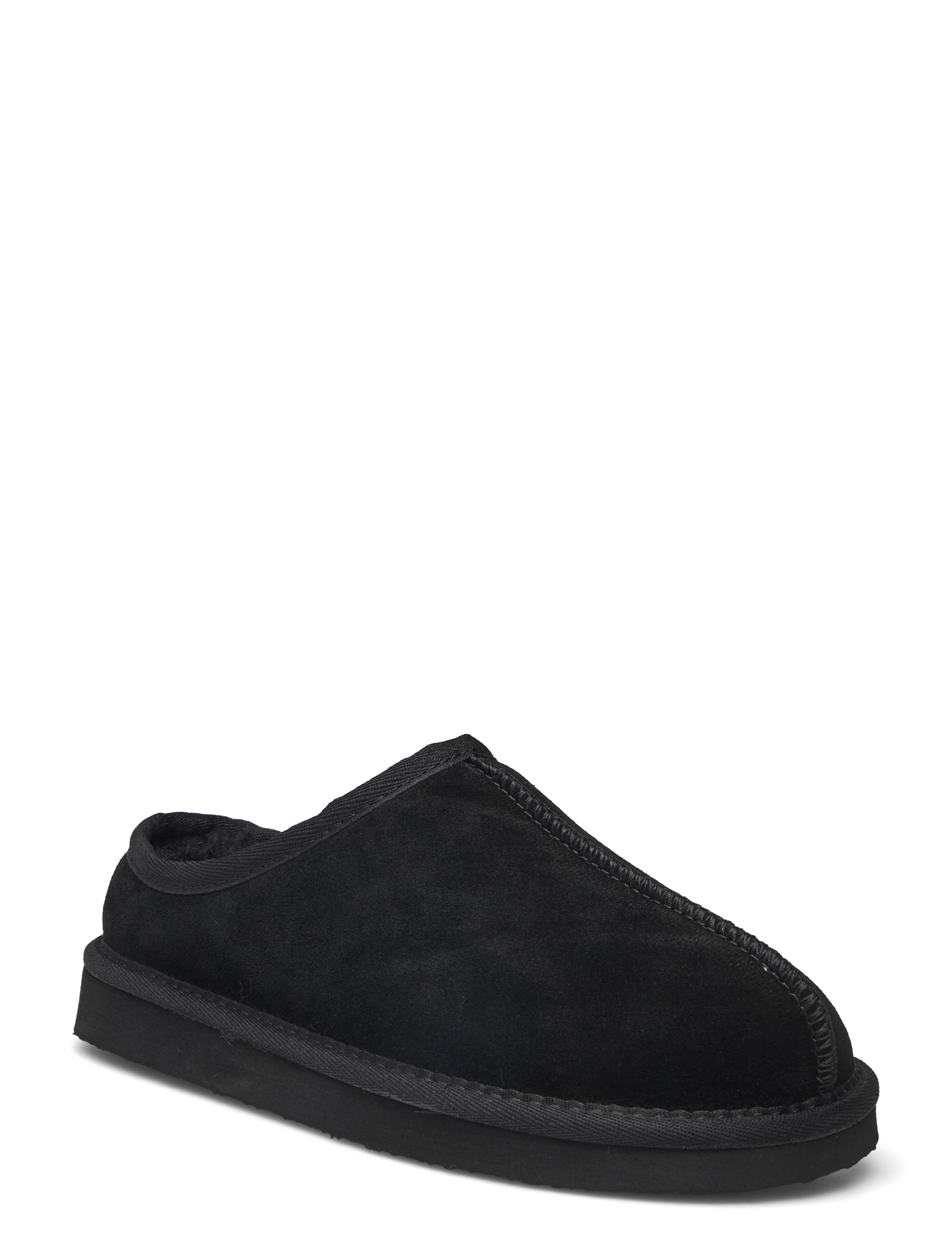Bianco Biasnow Slip In Shoe Suede, 38, Mules & Slip-ins, Schwarz - Flat Mules, Frauen