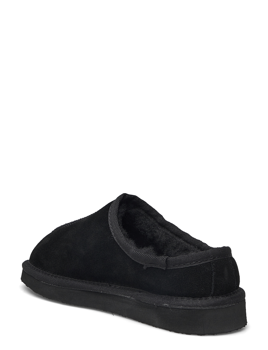 Bianco - BIASNOW Slip In Shoe Suede - mules plates - black - 2