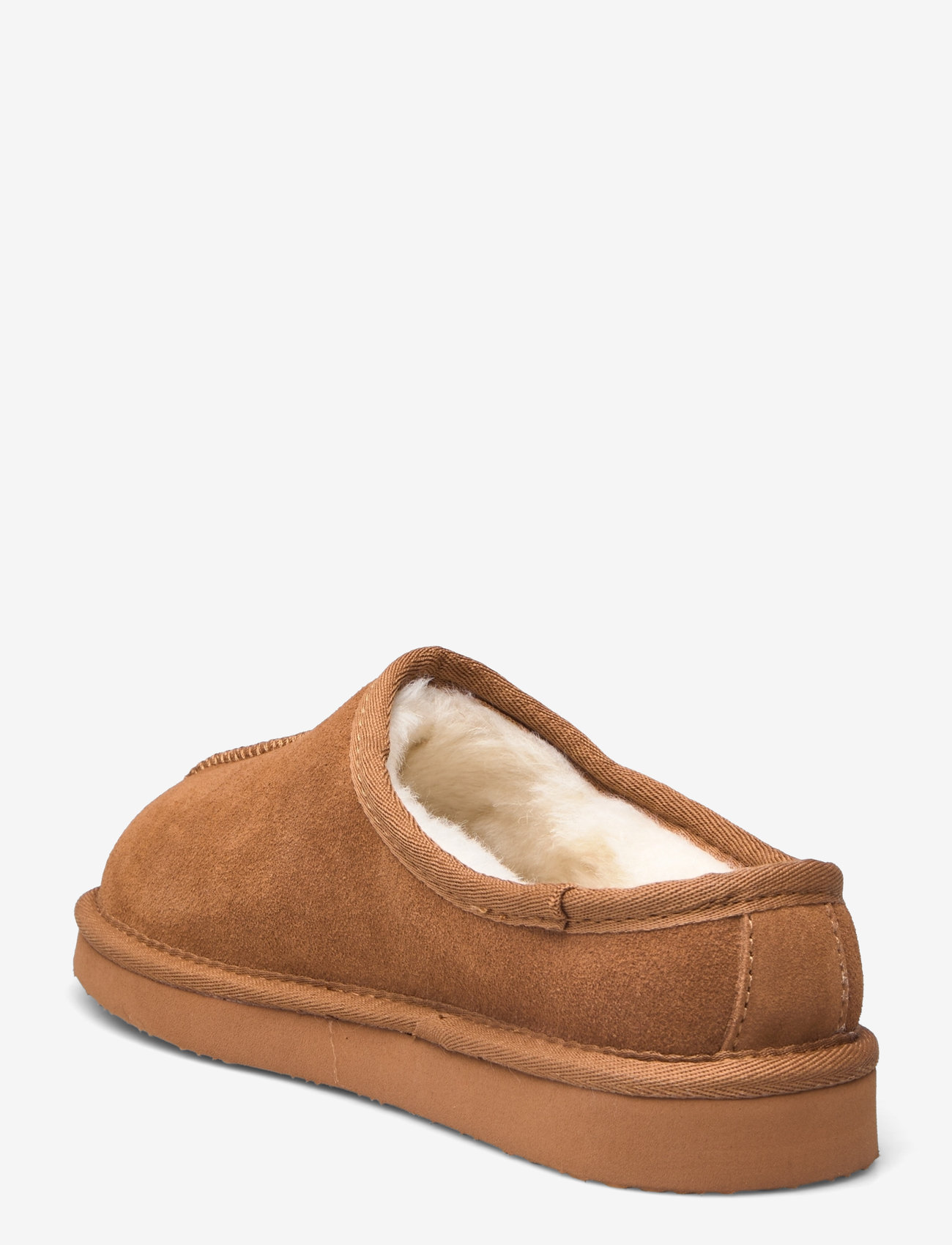 Bianco - BIASNOW Slip In Shoe Suede - platta mules - cognac - 2
