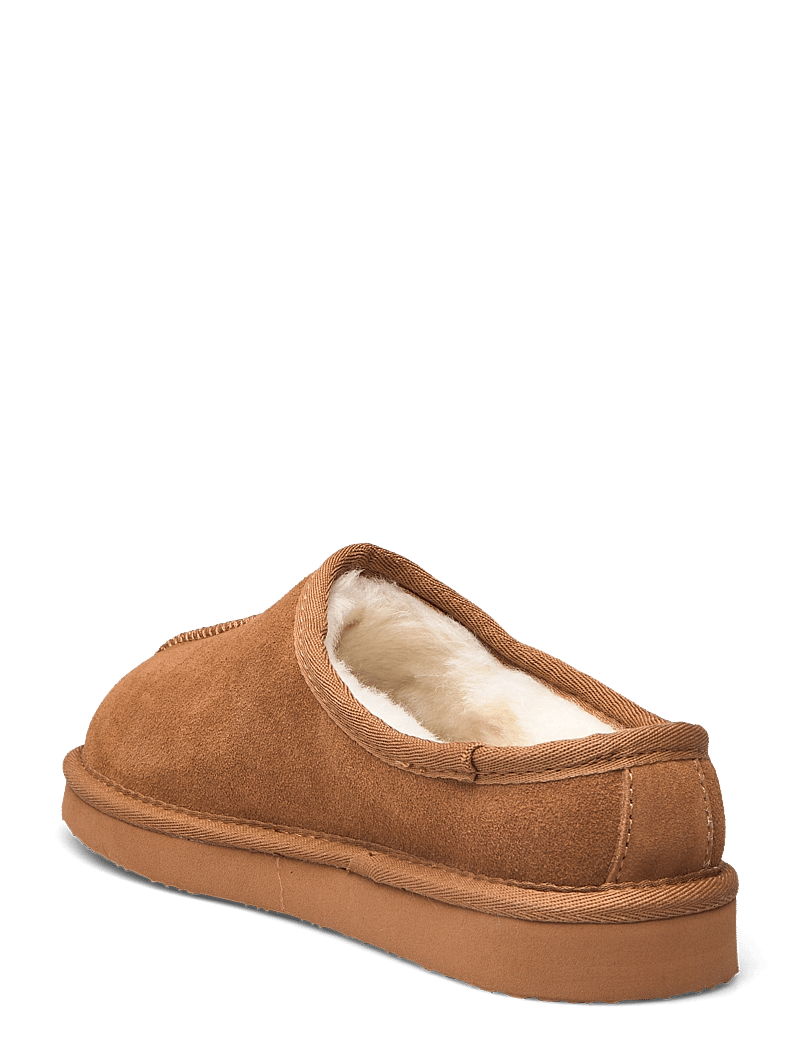 Bianco - BIASNOW Slip In Shoe Suede - kontsata muula-stiilid jalanõud - cognac - 2