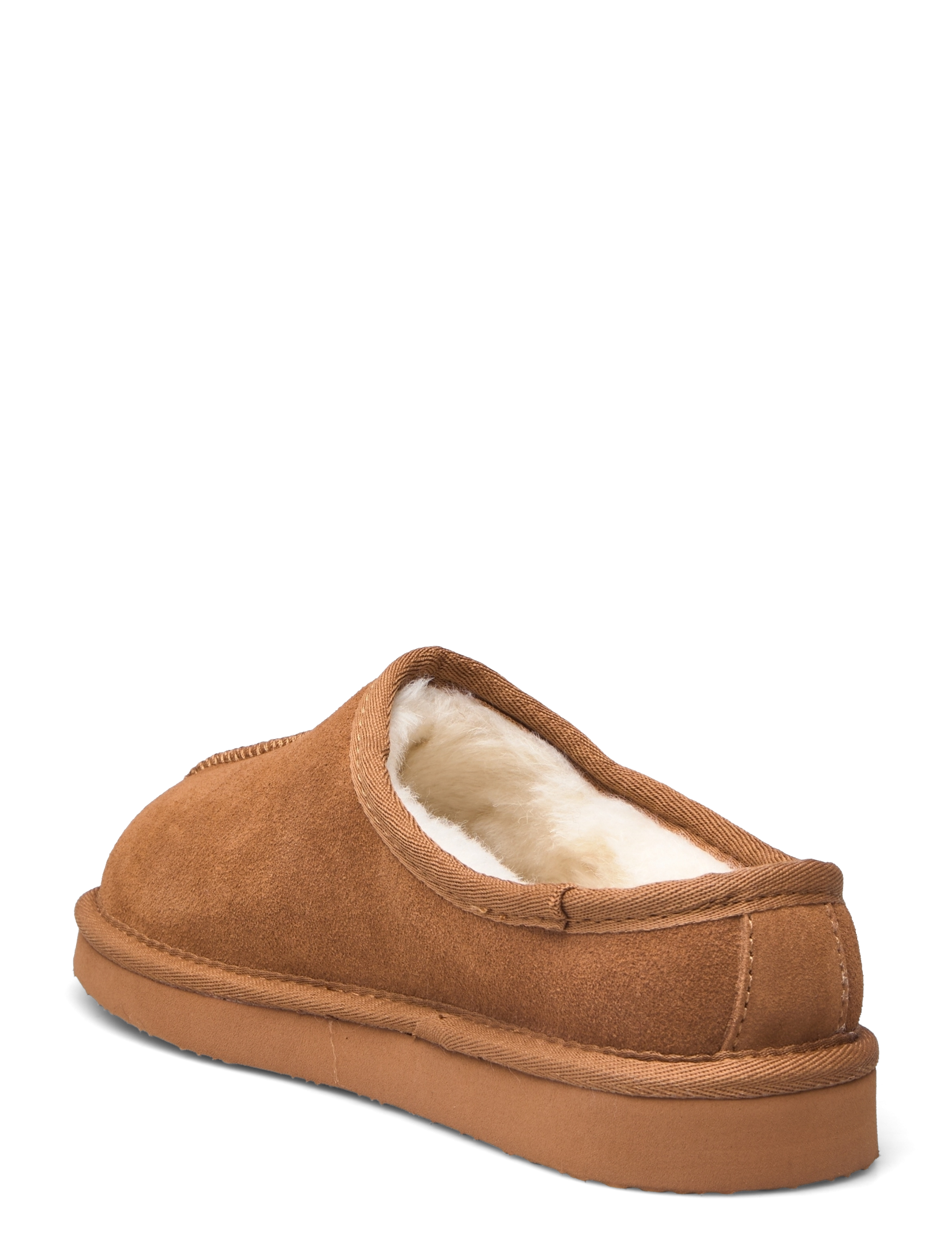 Bianco - BIASNOW Slip In Shoe Suede - tasapohjaiset pistokkaat - cognac - 2