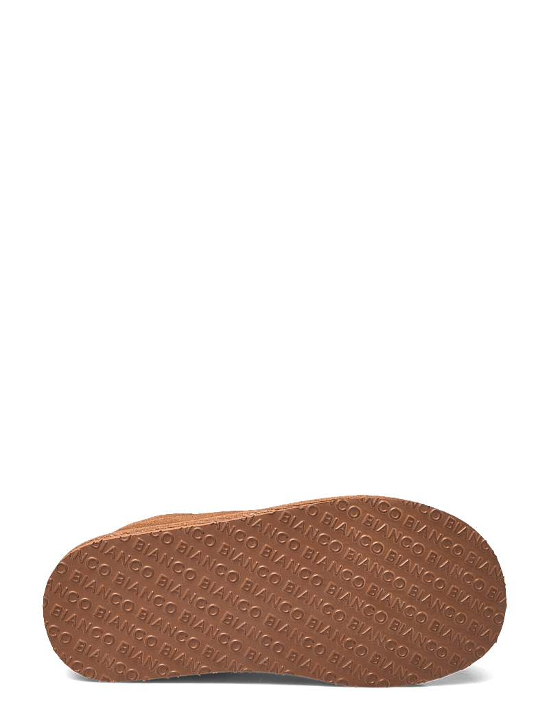 Bianco - BIASNOW Slip In Shoe Suede - kontsata muula-stiilid jalanõud - cognac - 4
