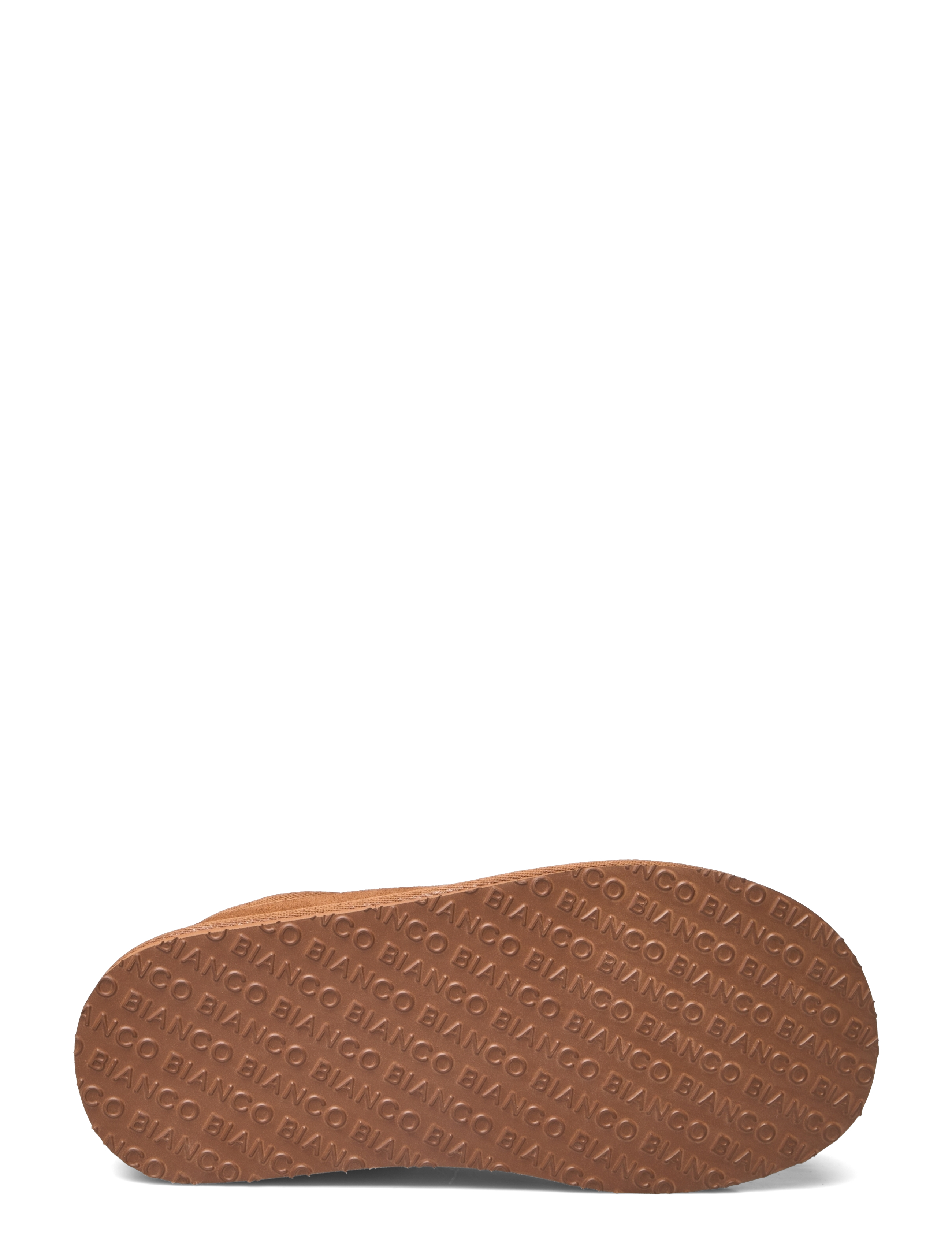 Bianco - BIASNOW Slip In Shoe Suede - tasapohjaiset pistokkaat - cognac - 4